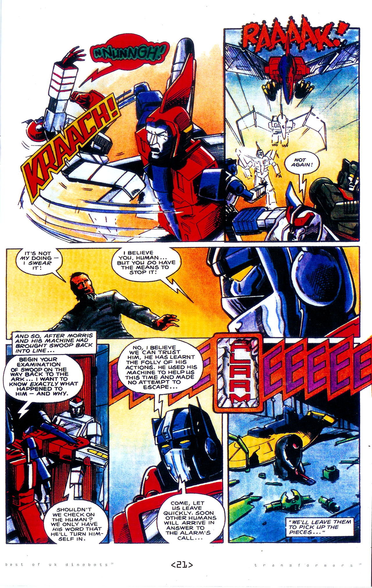 Read online The Transformers: Best of UK: Dinobots comic -  Issue #1 - 24