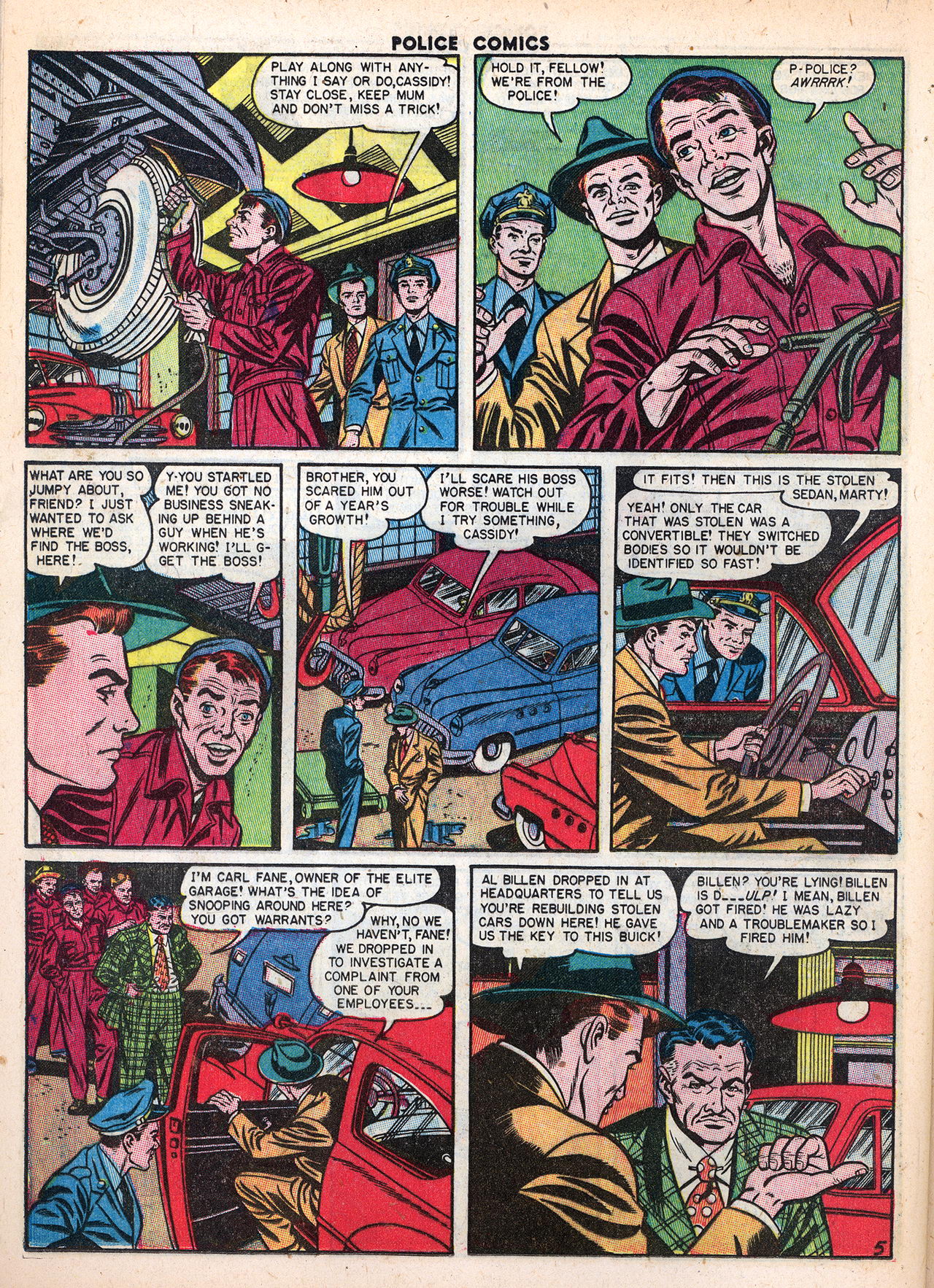 Read online Police Comics comic -  Issue #106 - 30