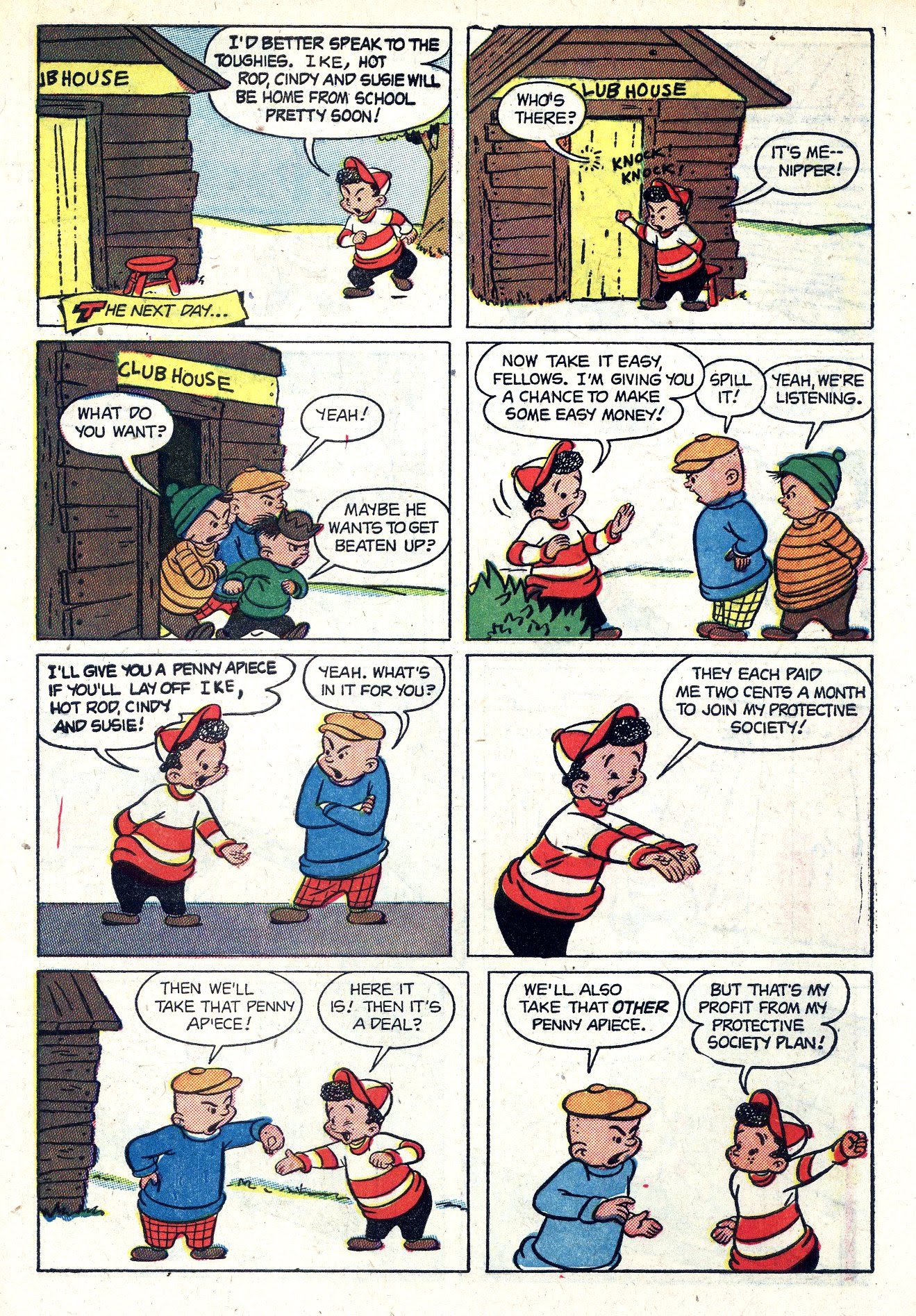 Read online Little Eva comic -  Issue #8 - 9