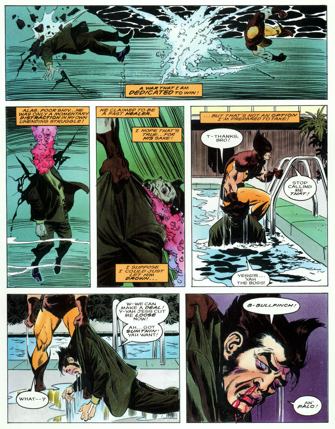 Read online Marvel Graphic Novel comic -  Issue #67 - Wolverine - Bloody Choices - 41