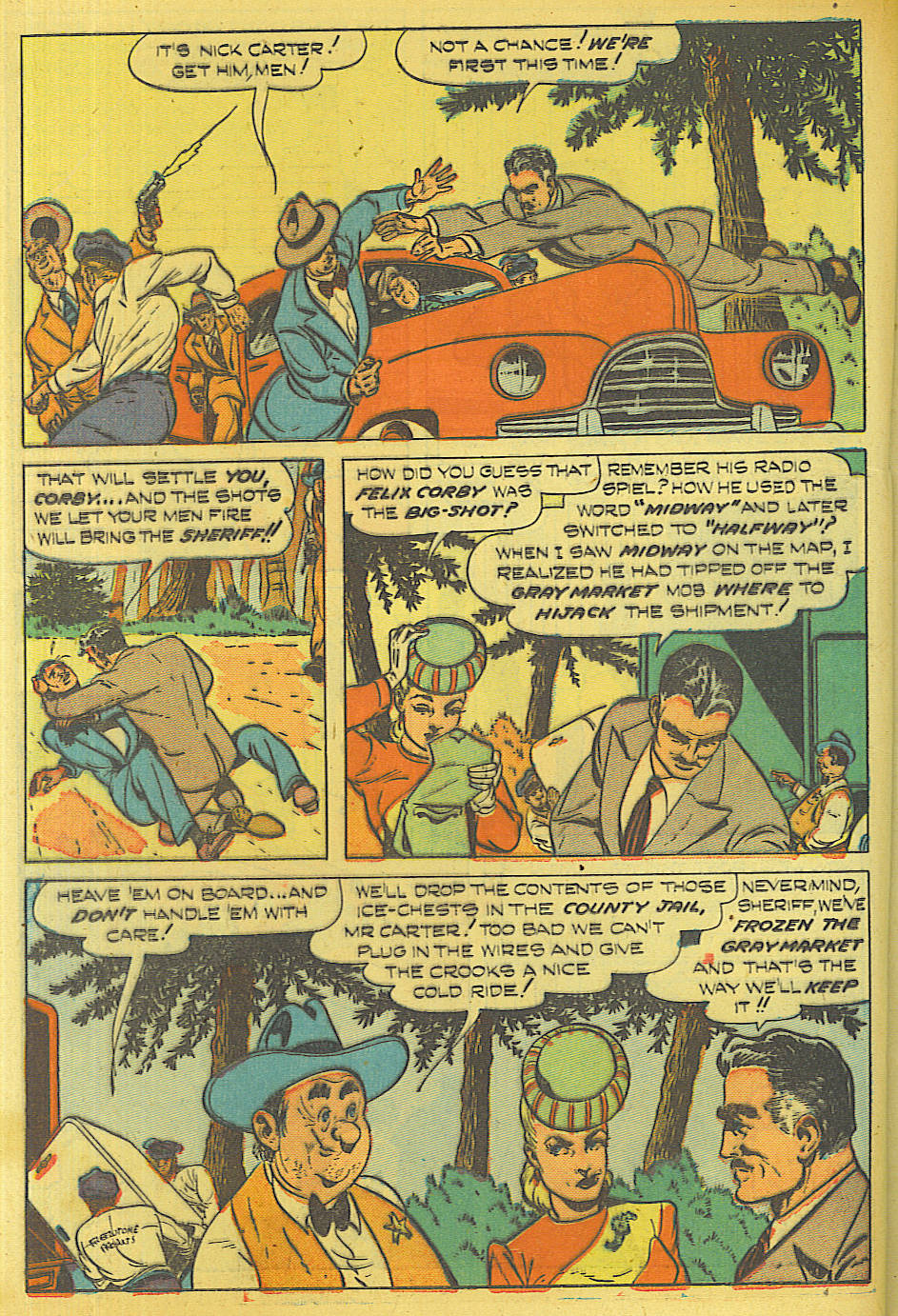 Read online Shadow Comics comic -  Issue #87 - 31