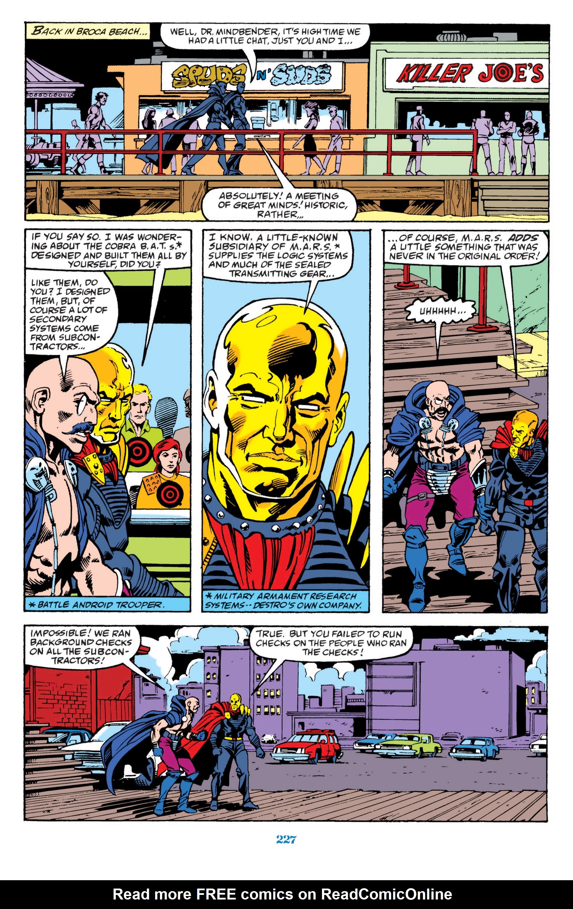 Read online Classic G.I. Joe comic -  Issue # TPB 9 (Part 2) - 129