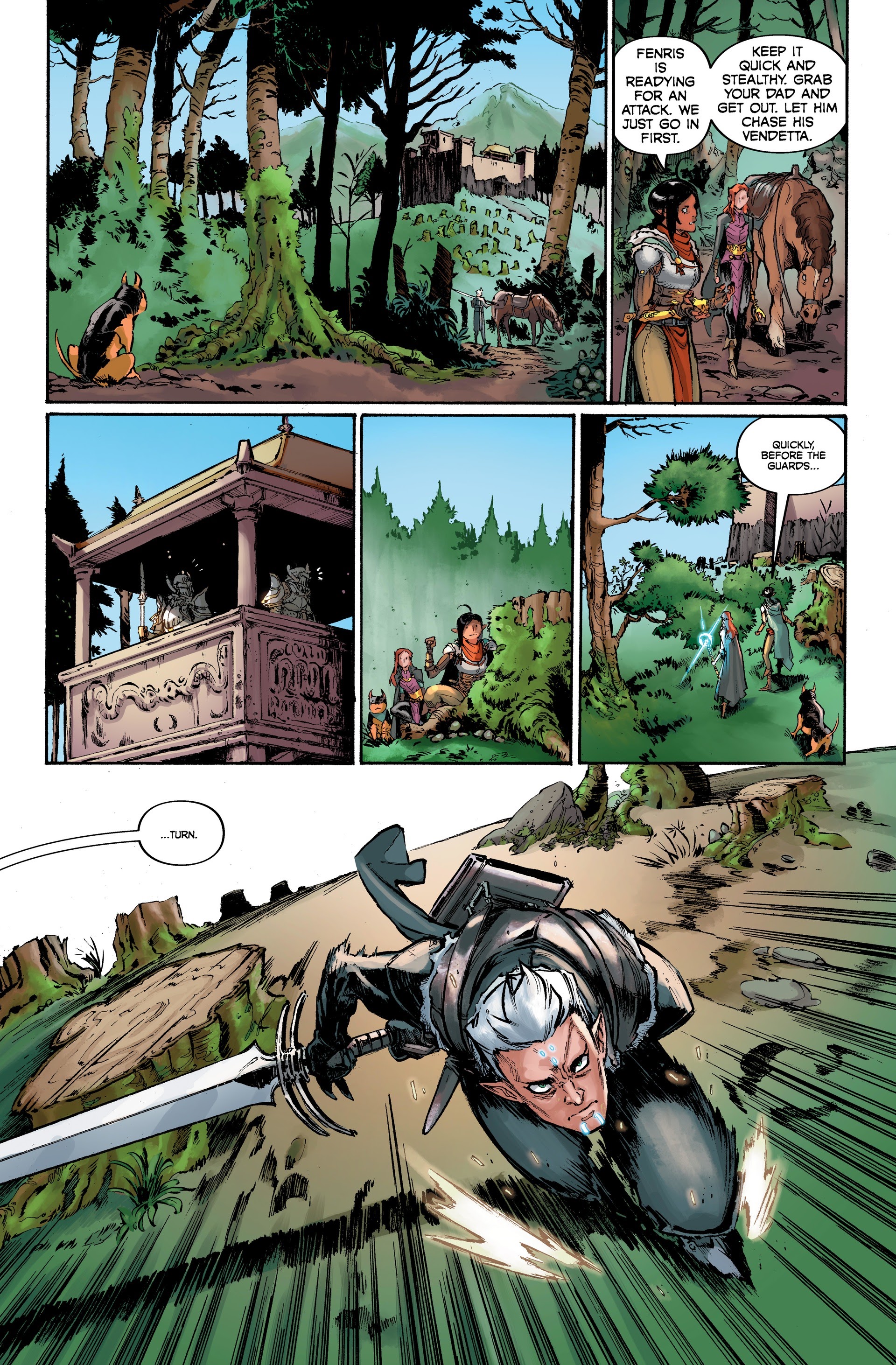 Read online Dragon Age: Wraiths of Tevinter comic -  Issue # TPB (Part 1) - 100