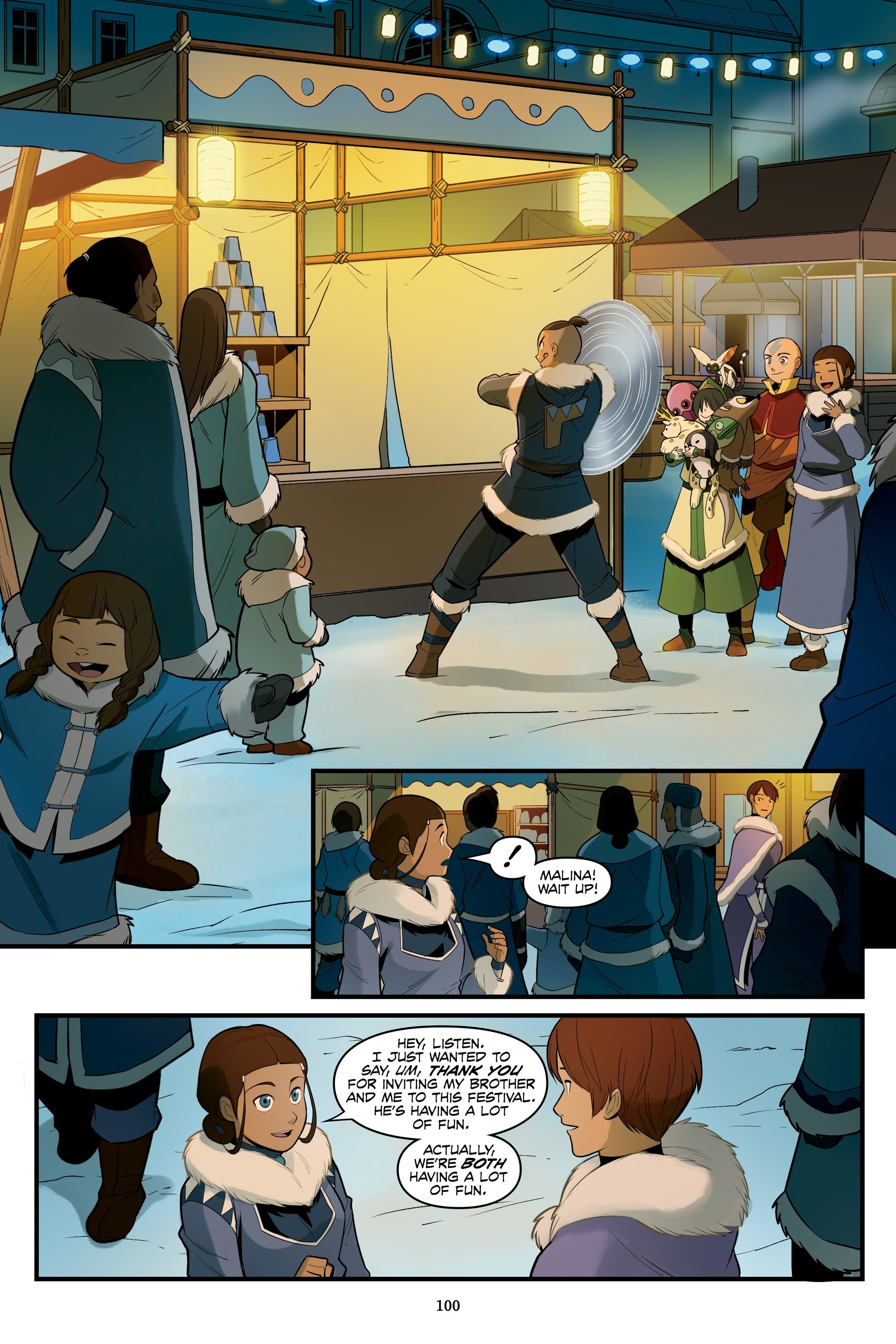 Read online Avatar: The Last Airbender--North and South Omnibus comic -  Issue # TPB (Part 1) - 98
