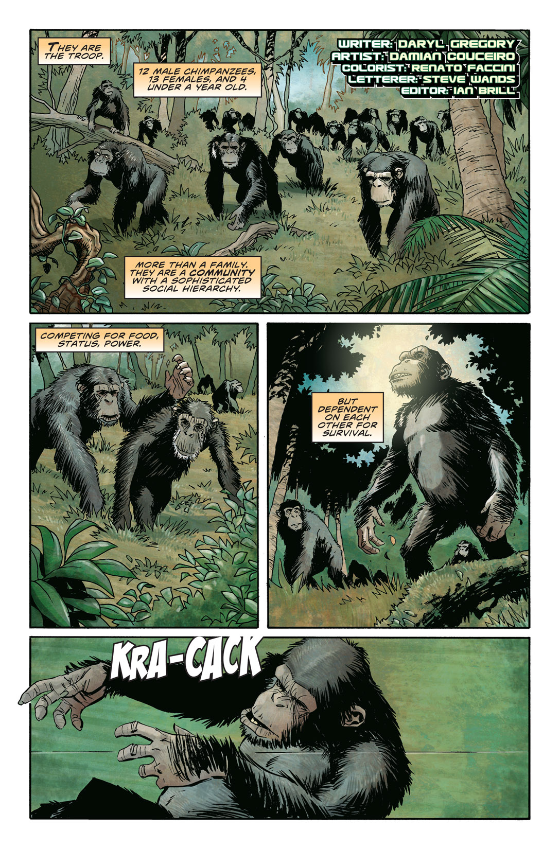 Read online Rise of the Planet of the Apes Prequel comic -  Issue # Full - 4