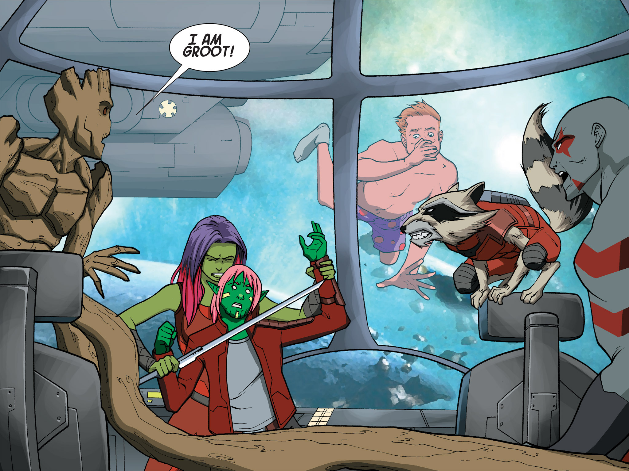 Read online Guardians of the Galaxy: Awesome Mix Infinite Comic comic -  Issue #7 - 63