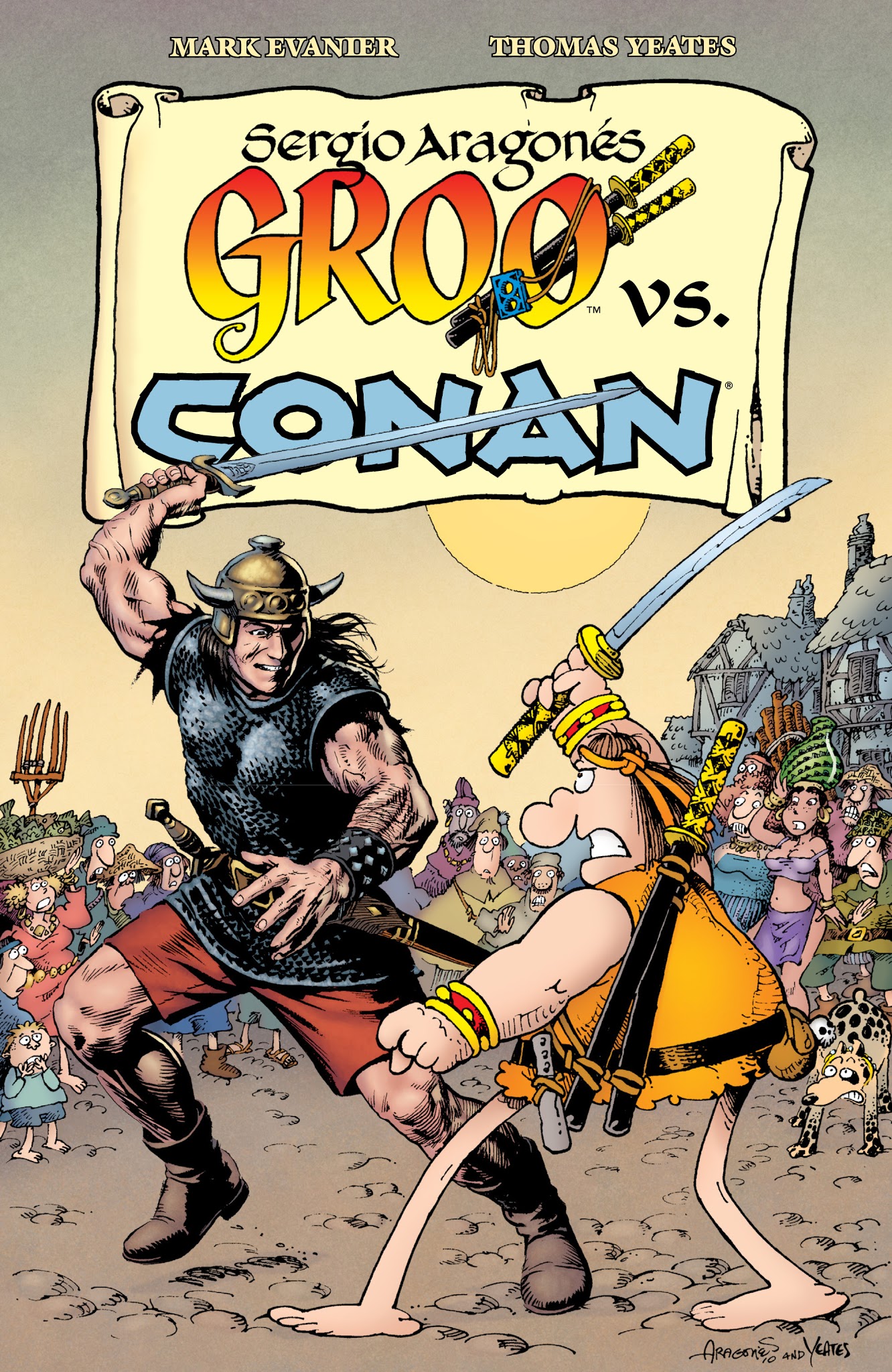 Read online Groo vs. Conan comic -  Issue # TPB - 1
