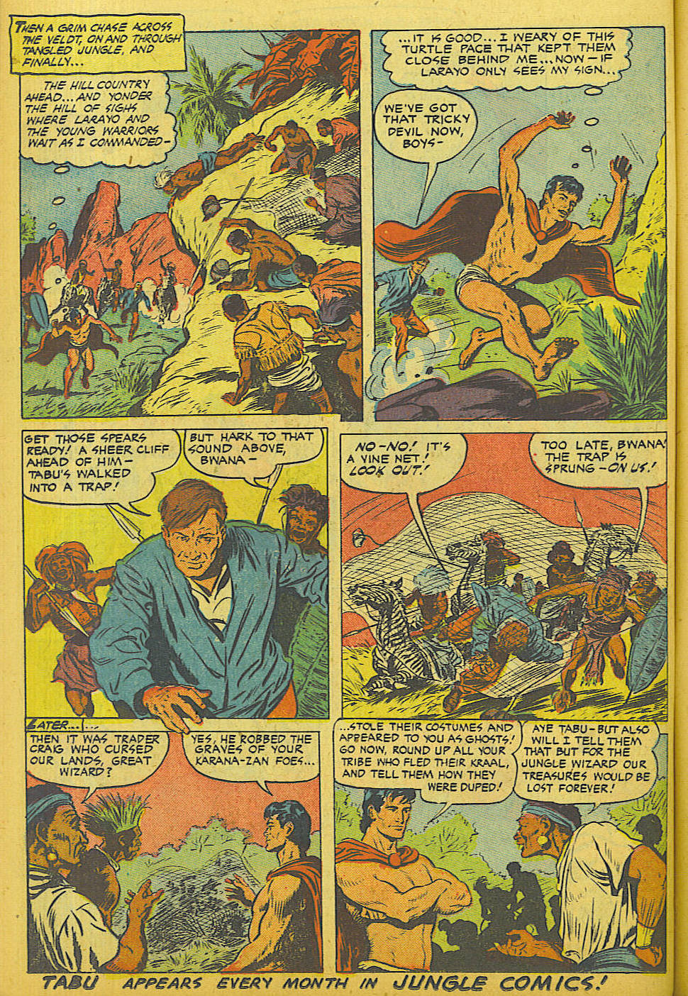 Read online Jungle Comics comic -  Issue #136 - 39