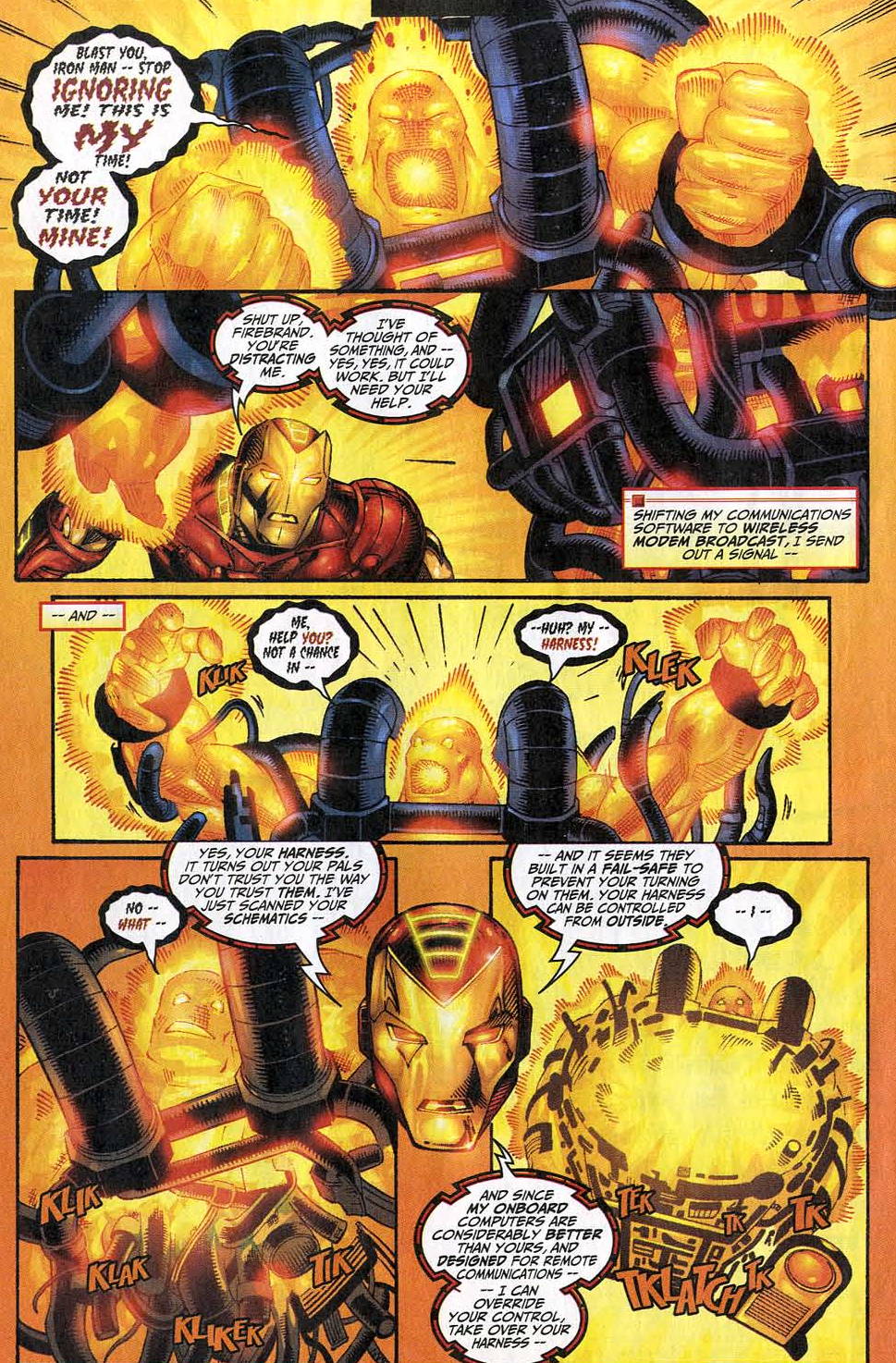 Read online Iron Man (1998) comic -  Issue #5 - 27