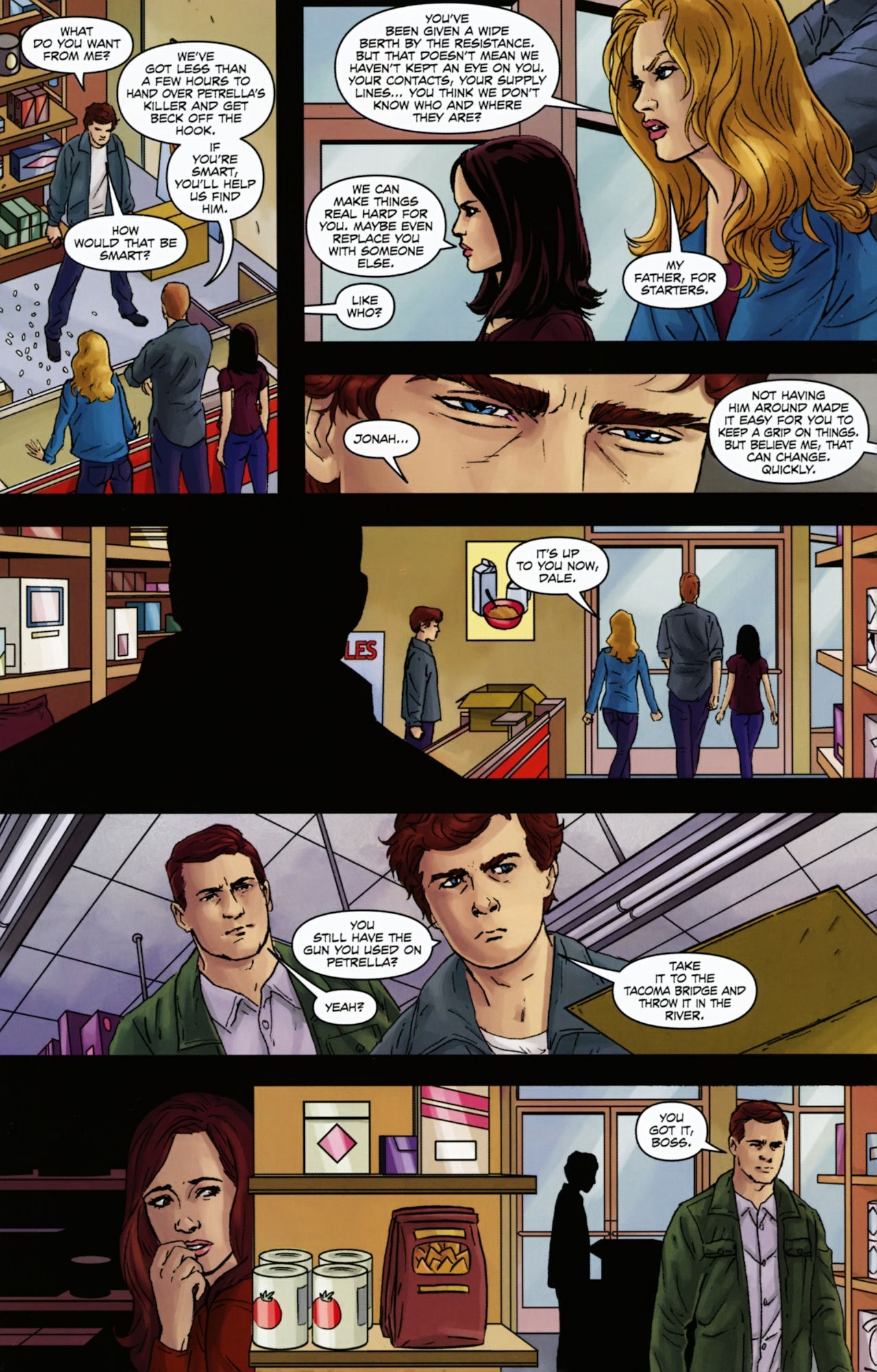 Read online Jericho comic -  Issue #5 - 16