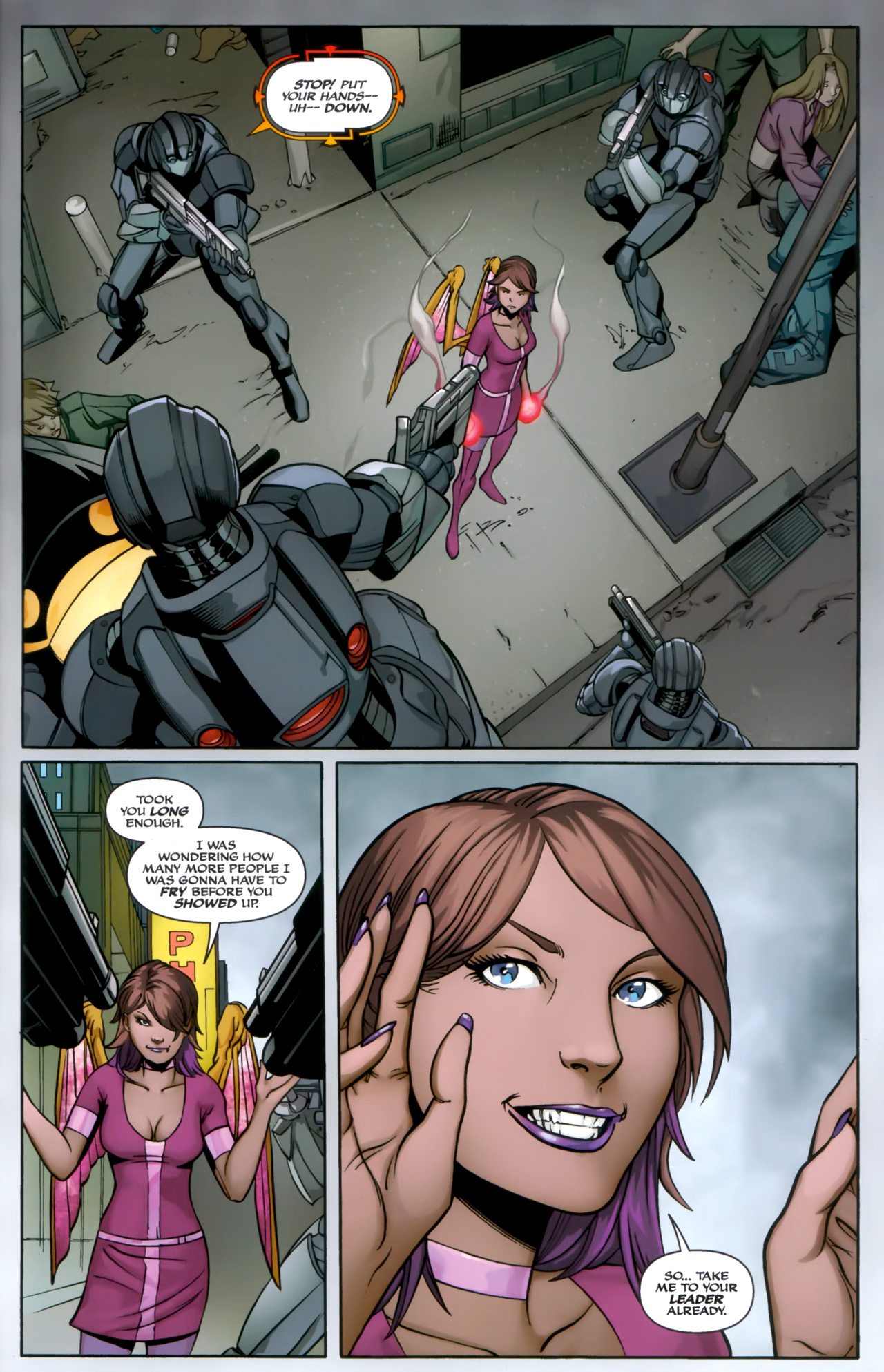 Read online Michael Turner's Soulfire (2009) comic -  Issue #7 - 21
