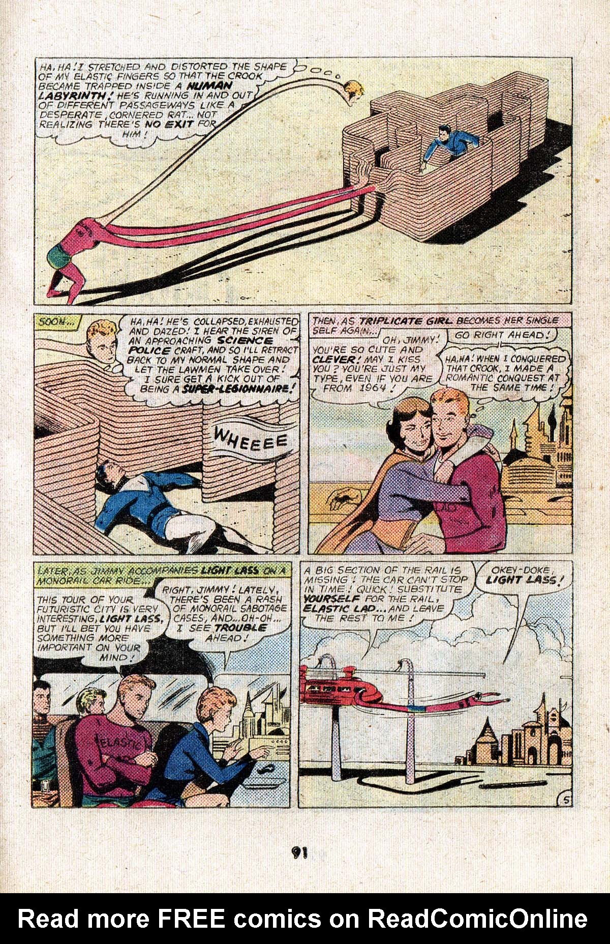 Read online Adventure Comics (1938) comic -  Issue #503 - 91