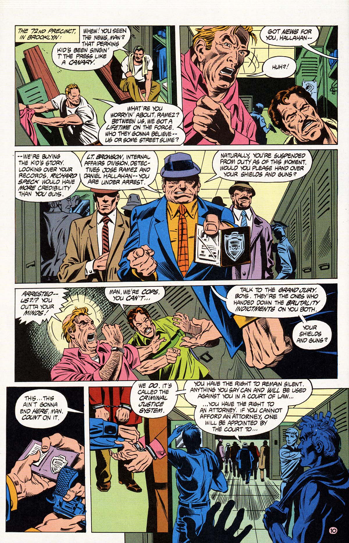 Read online Vigilante (1983) comic -  Issue #25 - 12