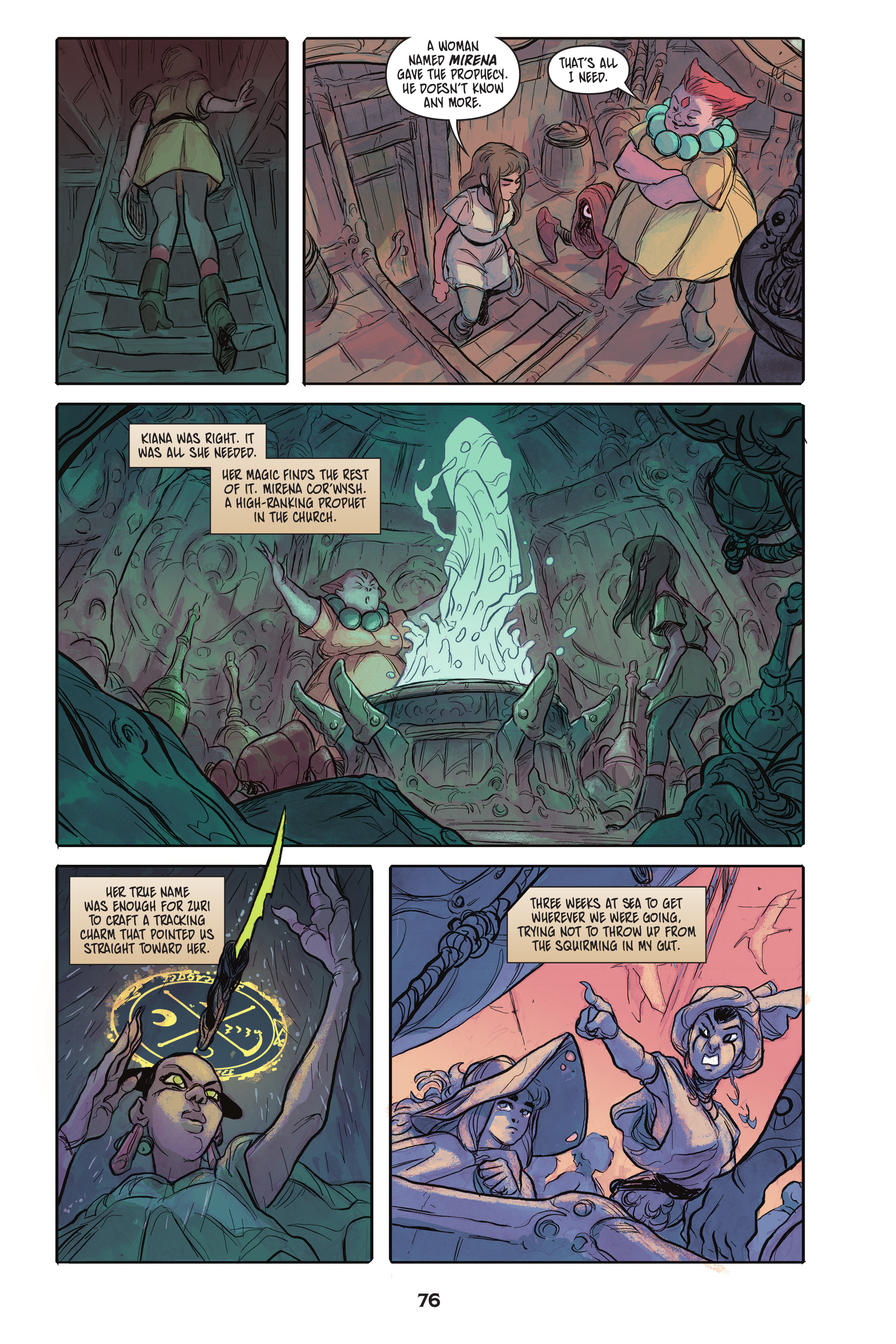 Read online Sea Serpent's Heir comic -  Issue # TPB 1 (Part 1) - 82