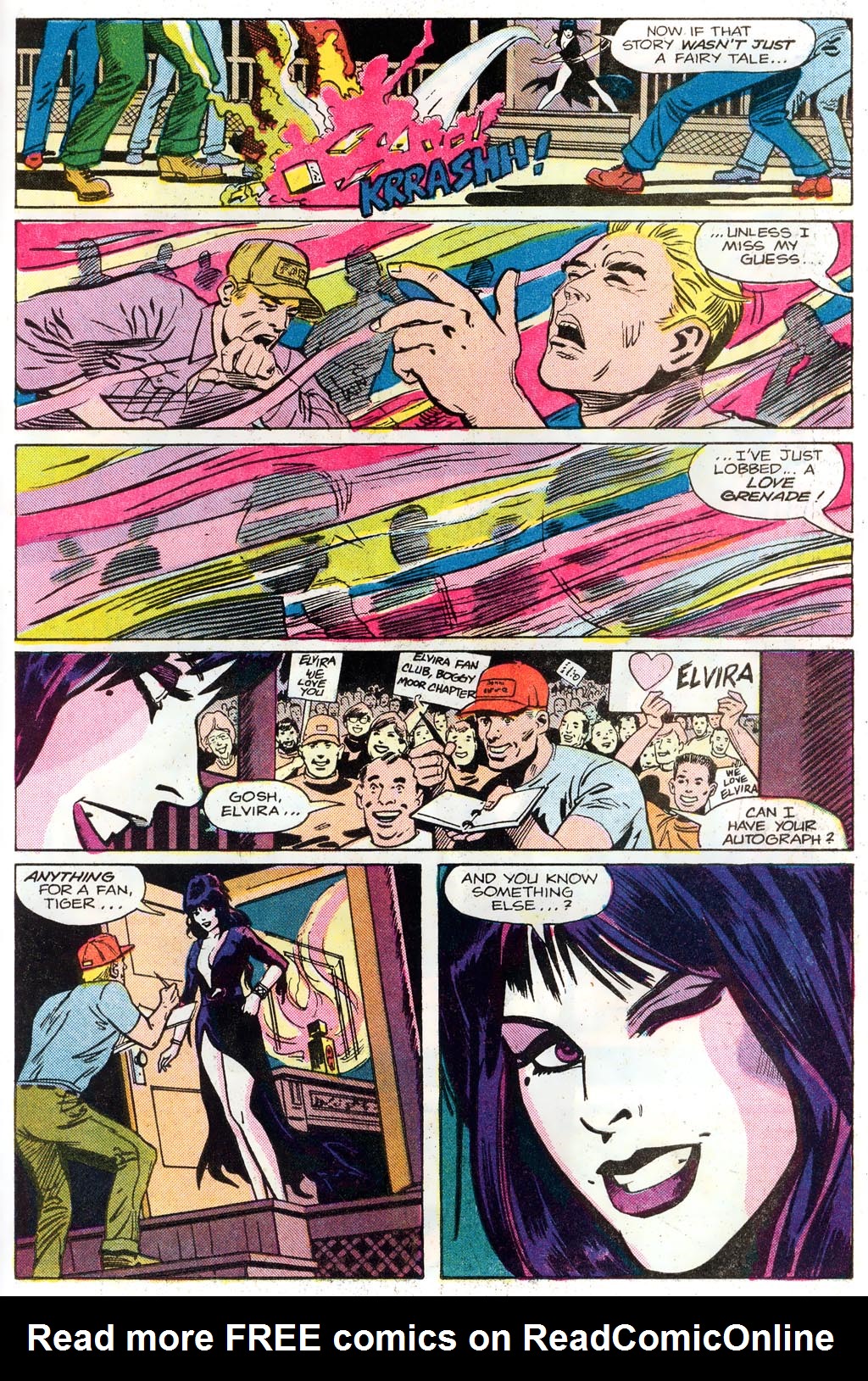 Read online Elvira's House of Mystery comic -  Issue #1 - 61