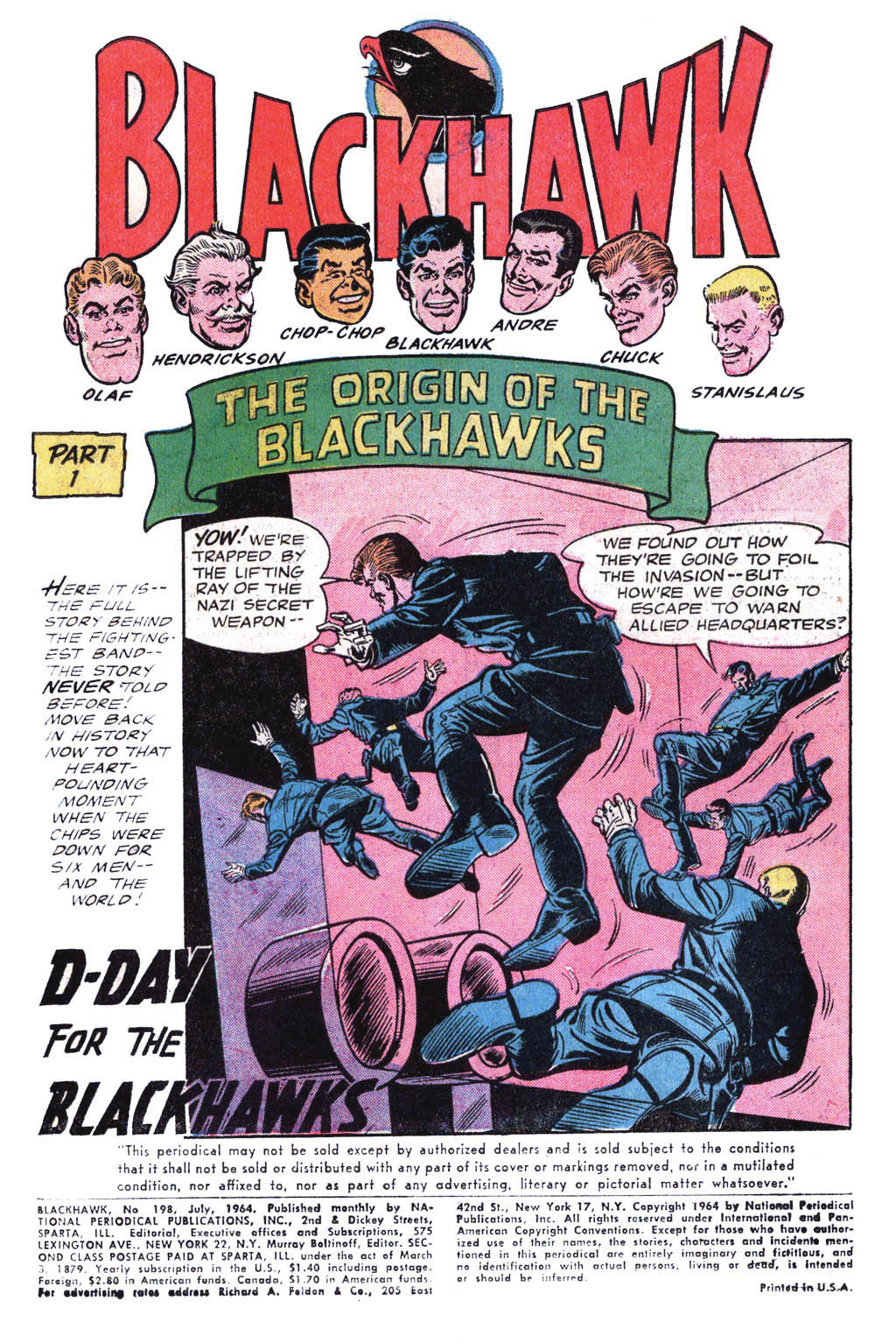 Blackhawk (1957) Issue #198 #91 - English 3