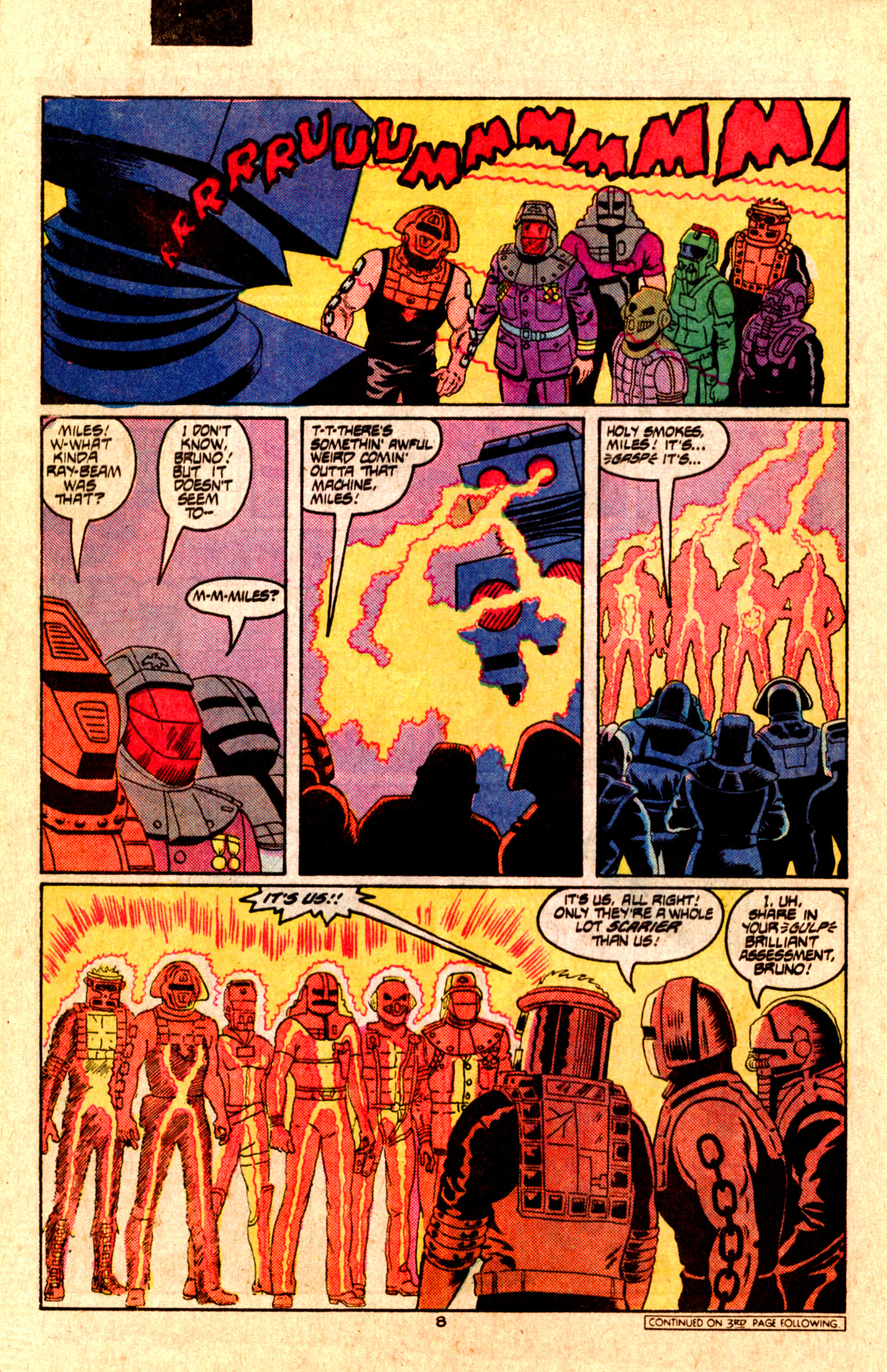 Read online MASK (1987) comic -  Issue #7 - 12