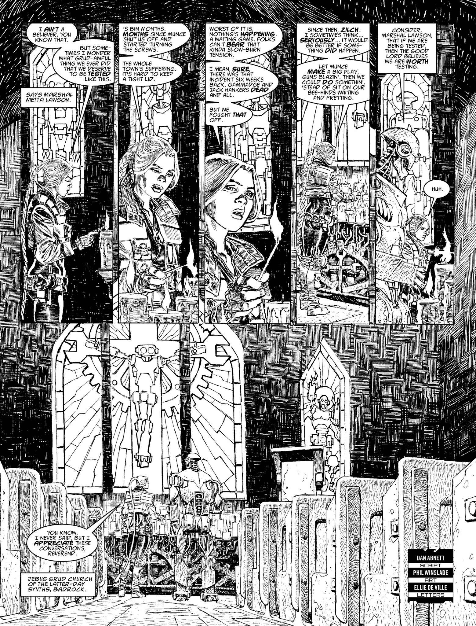 Read online Judge Dredd Megazine (Vol. 5) comic -  Issue #390 - 42