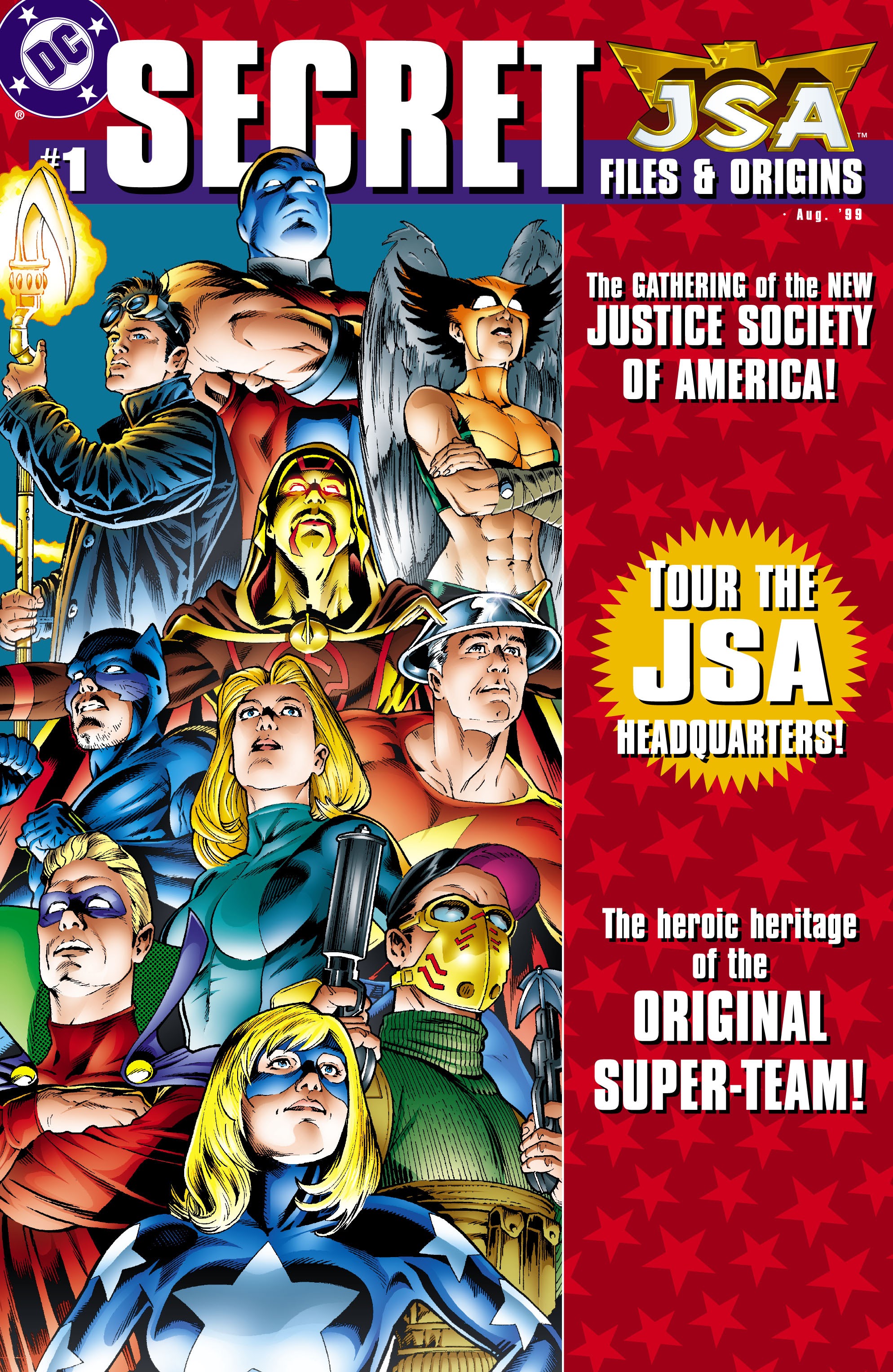 Read online JSA Secret Files comic -  Issue #1 - 1