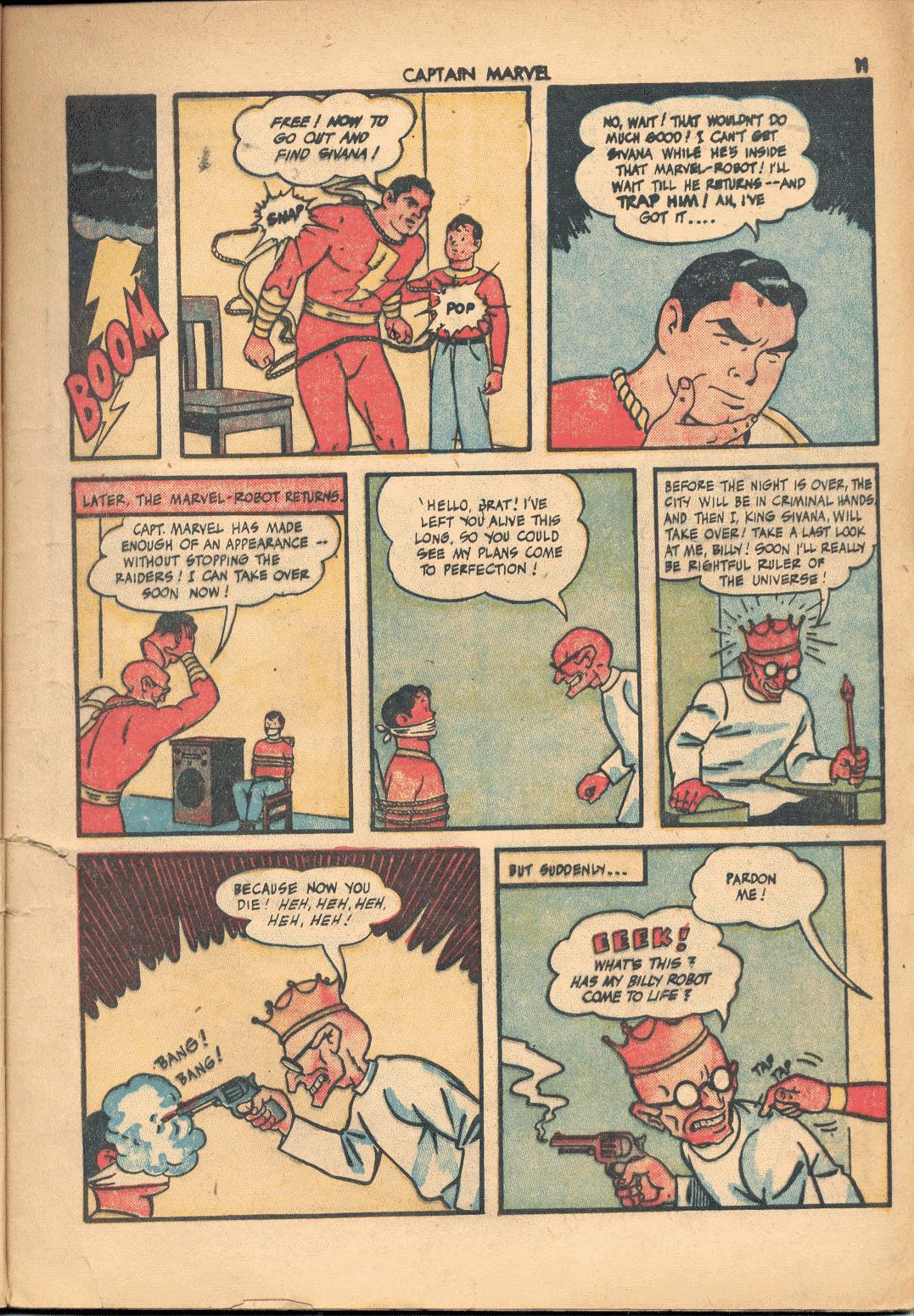Read online Captain Marvel Adventures comic -  Issue #54 - 12
