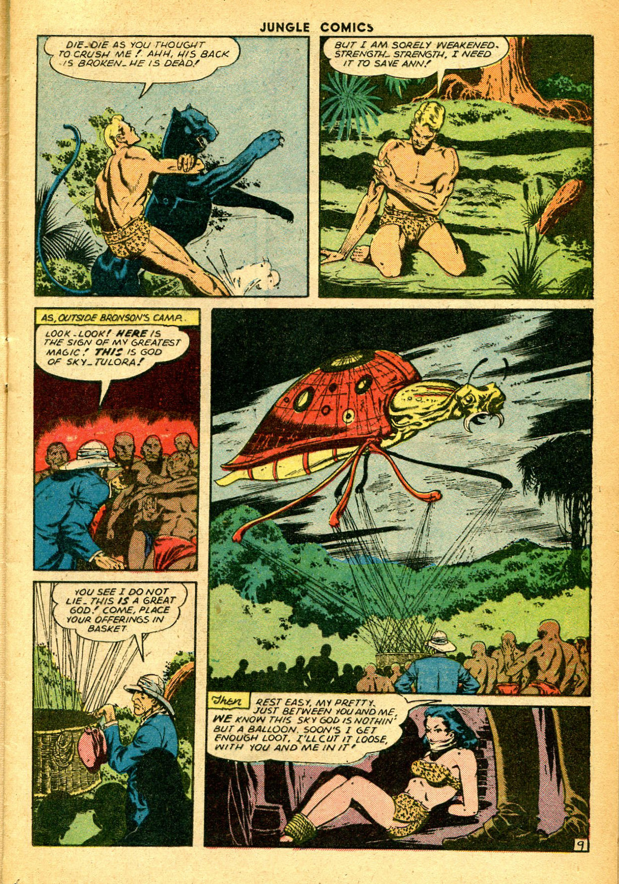 Read online Jungle Comics comic -  Issue #66 - 11
