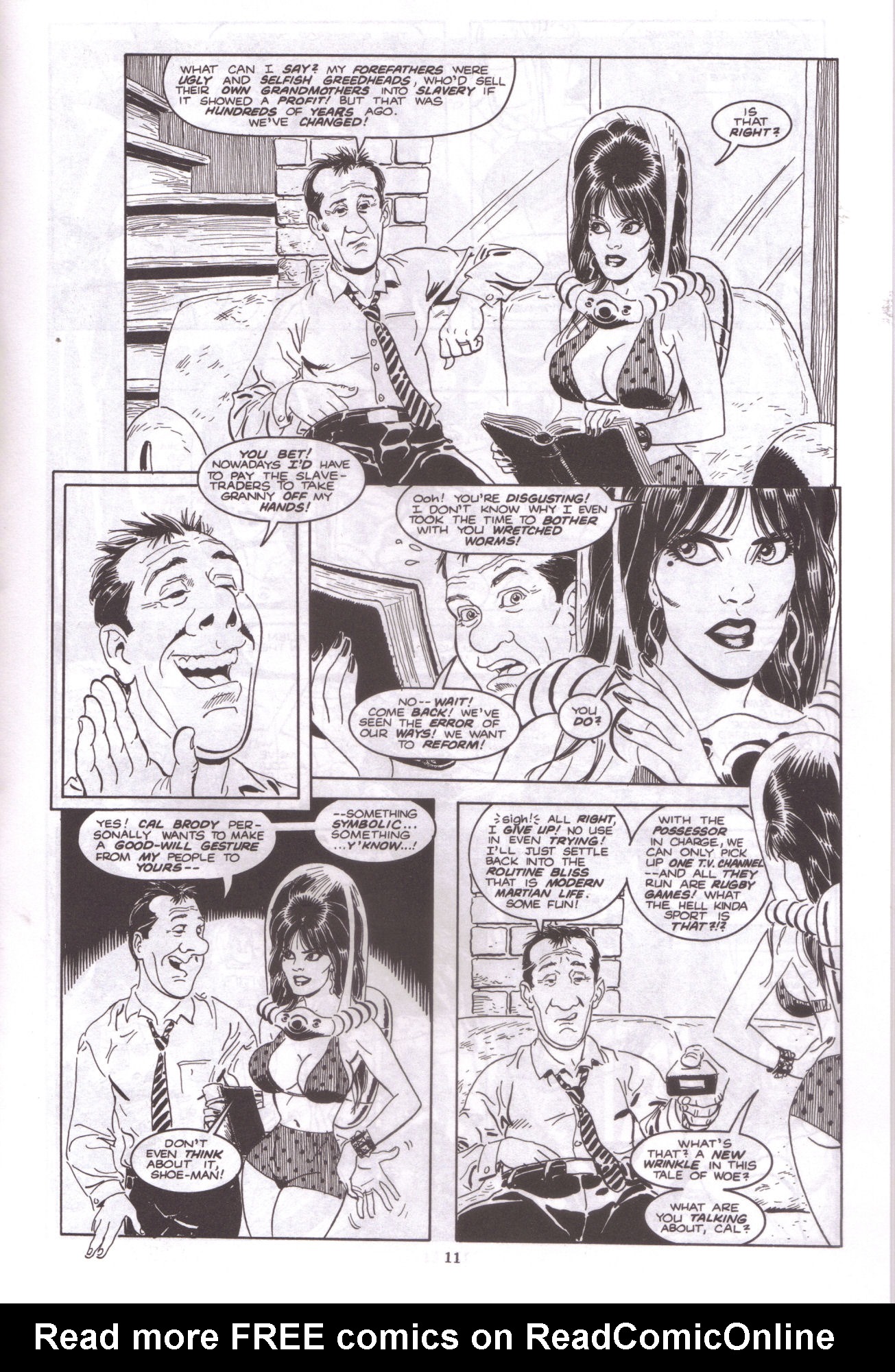 Read online Elvira, Mistress of the Dark comic -  Issue #41 - 13