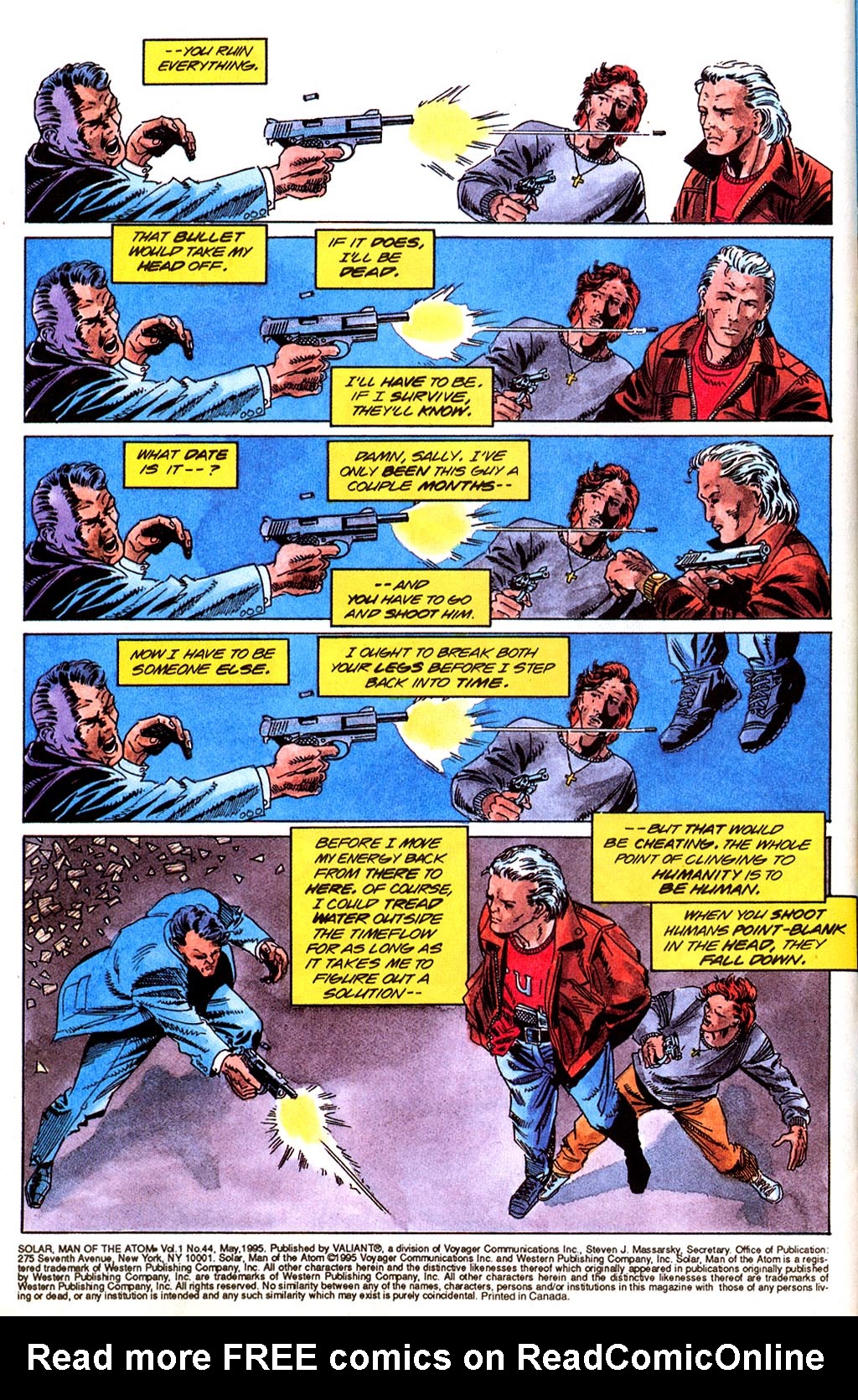 Read online Solar, Man of the Atom comic -  Issue #44 - 3