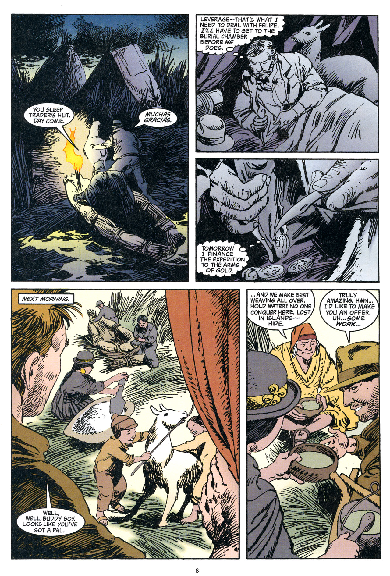Read online Indiana Jones and the Arms of Gold comic -  Issue #4 - 10