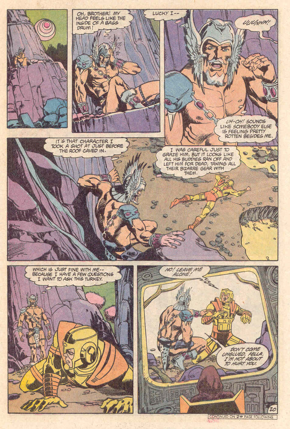 Read online Warlord (1976) comic -  Issue #121 - 20