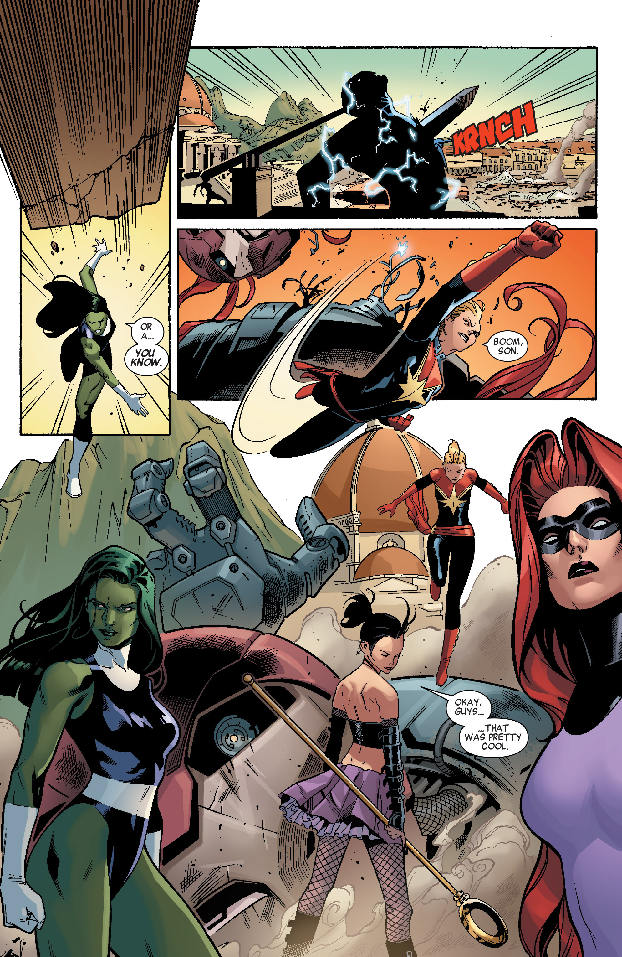 Read online A-Force (2015) comic -  Issue #2 - 15