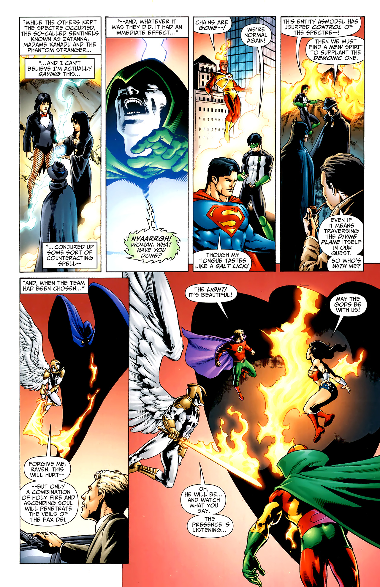 Read online DC Universe: Legacies comic -  Issue #9 - 19