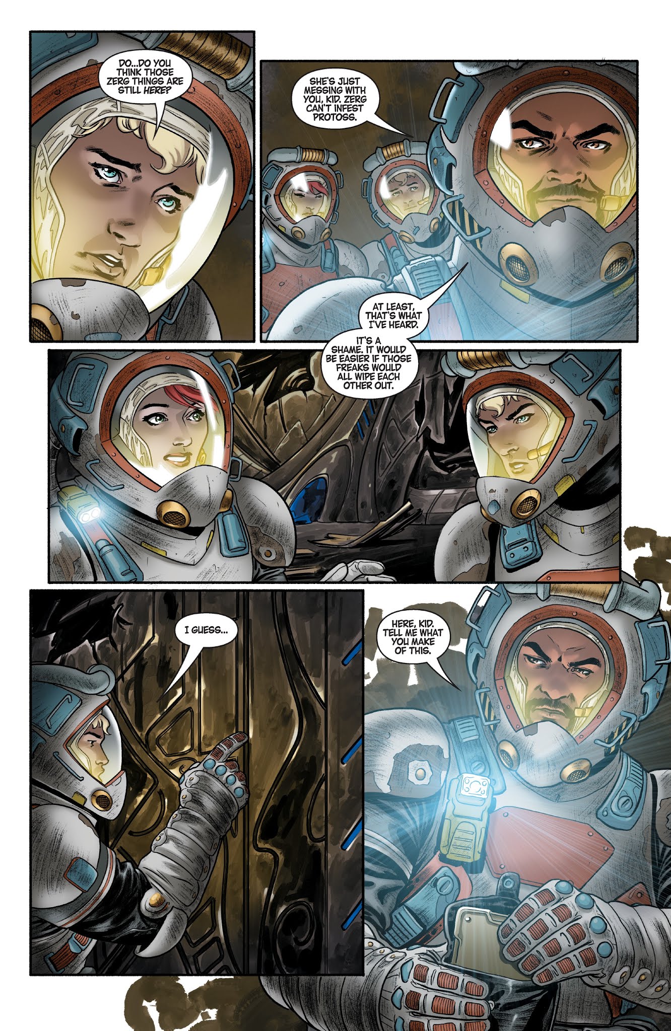 Read online StarCraft: Scavengers comic -  Issue #1 - 17