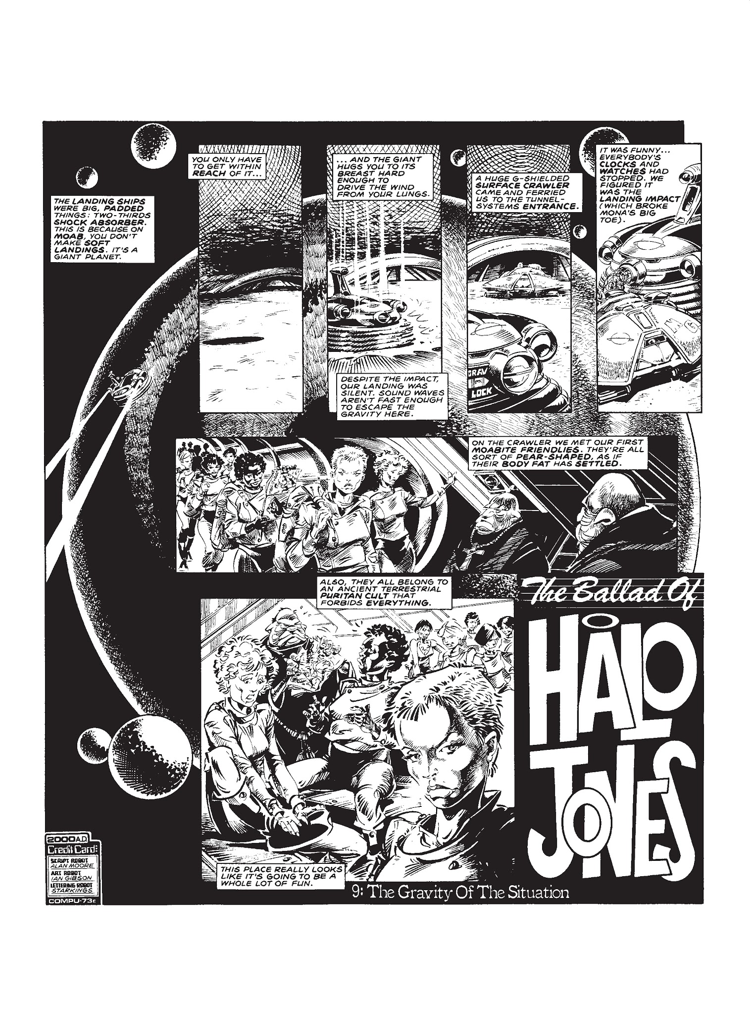 Read online The Ballad of Halo Jones comic -  Issue # TPB - 159