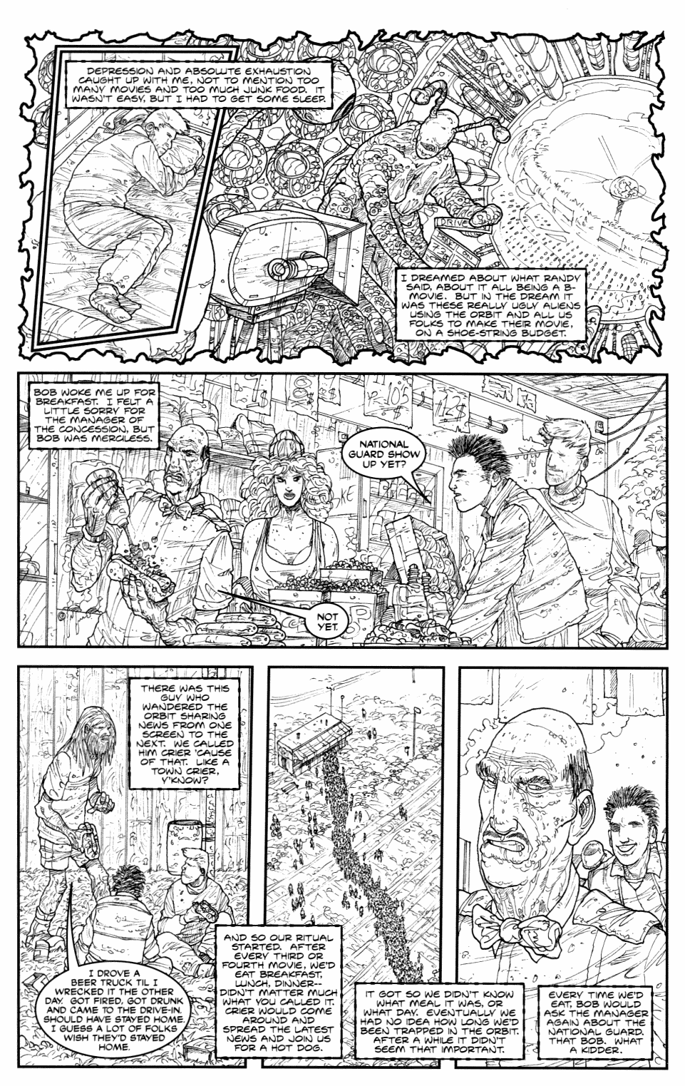 Read online Joe R. Lansdale's The Drive-In comic -  Issue #2 - 8