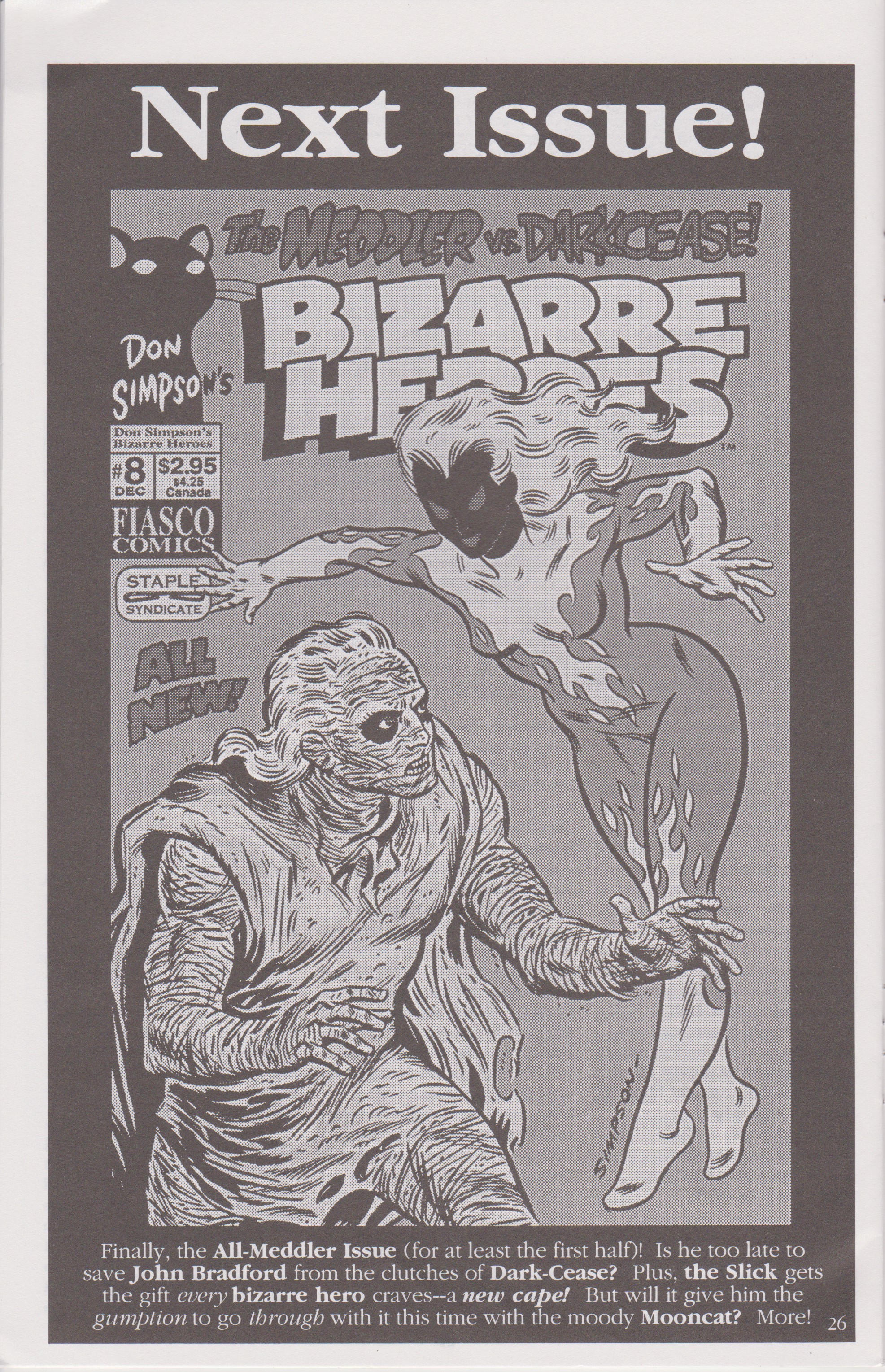 Read online Don Simpson's Bizarre Heroes comic -  Issue #7 - 28