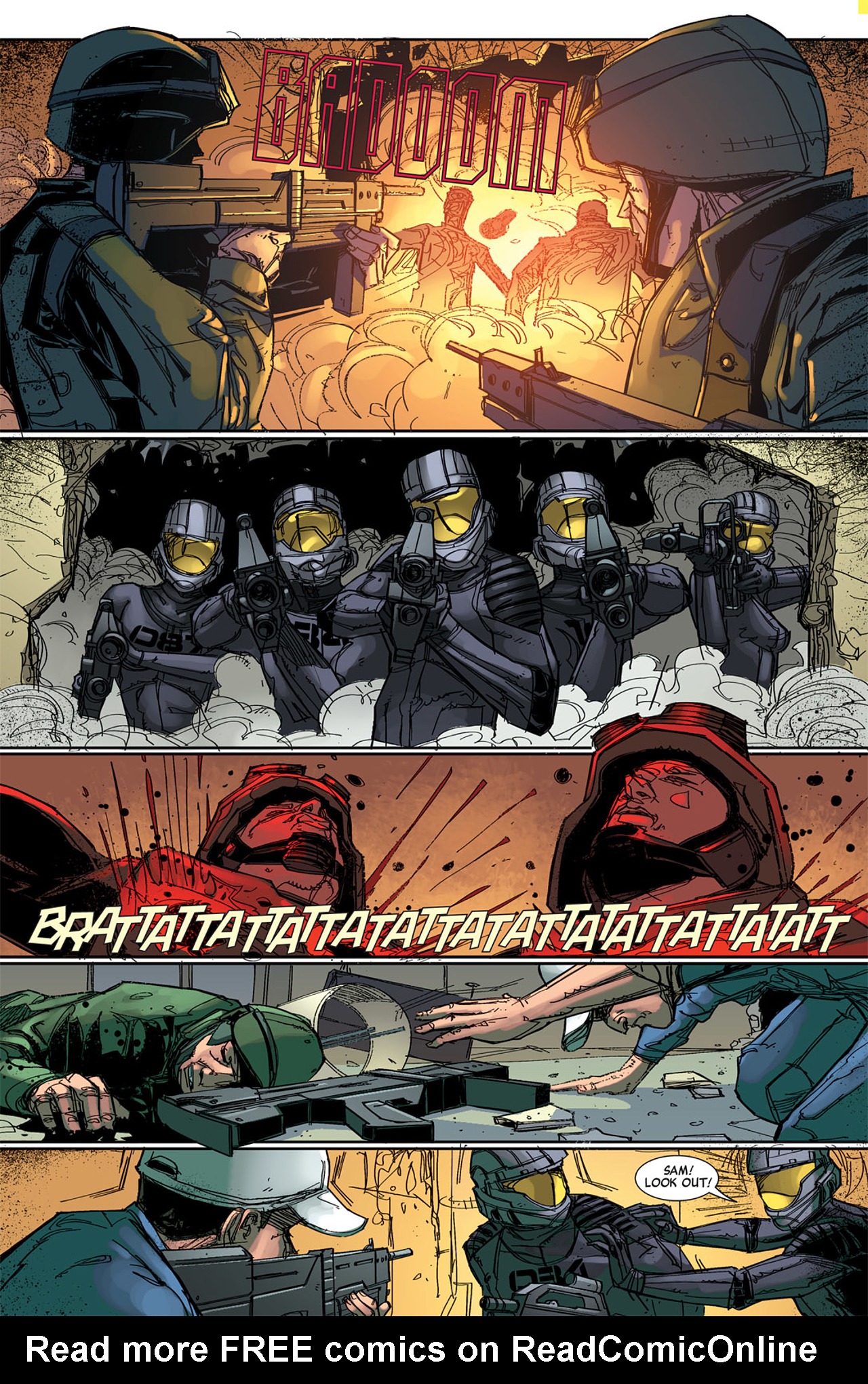 Read online Halo: Fall Of Reach - Boot Camp comic -  Issue # Full - 78