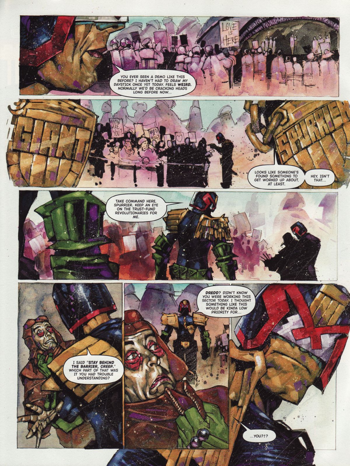 Read online Judge Dredd Megazine (Vol. 5) comic -  Issue #216 - 6
