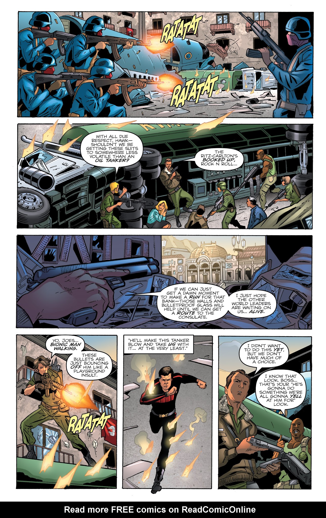 Read online G.I. Joe: A Real American Hero vs. the Six Million Dollar Man comic -  Issue #2 - 9