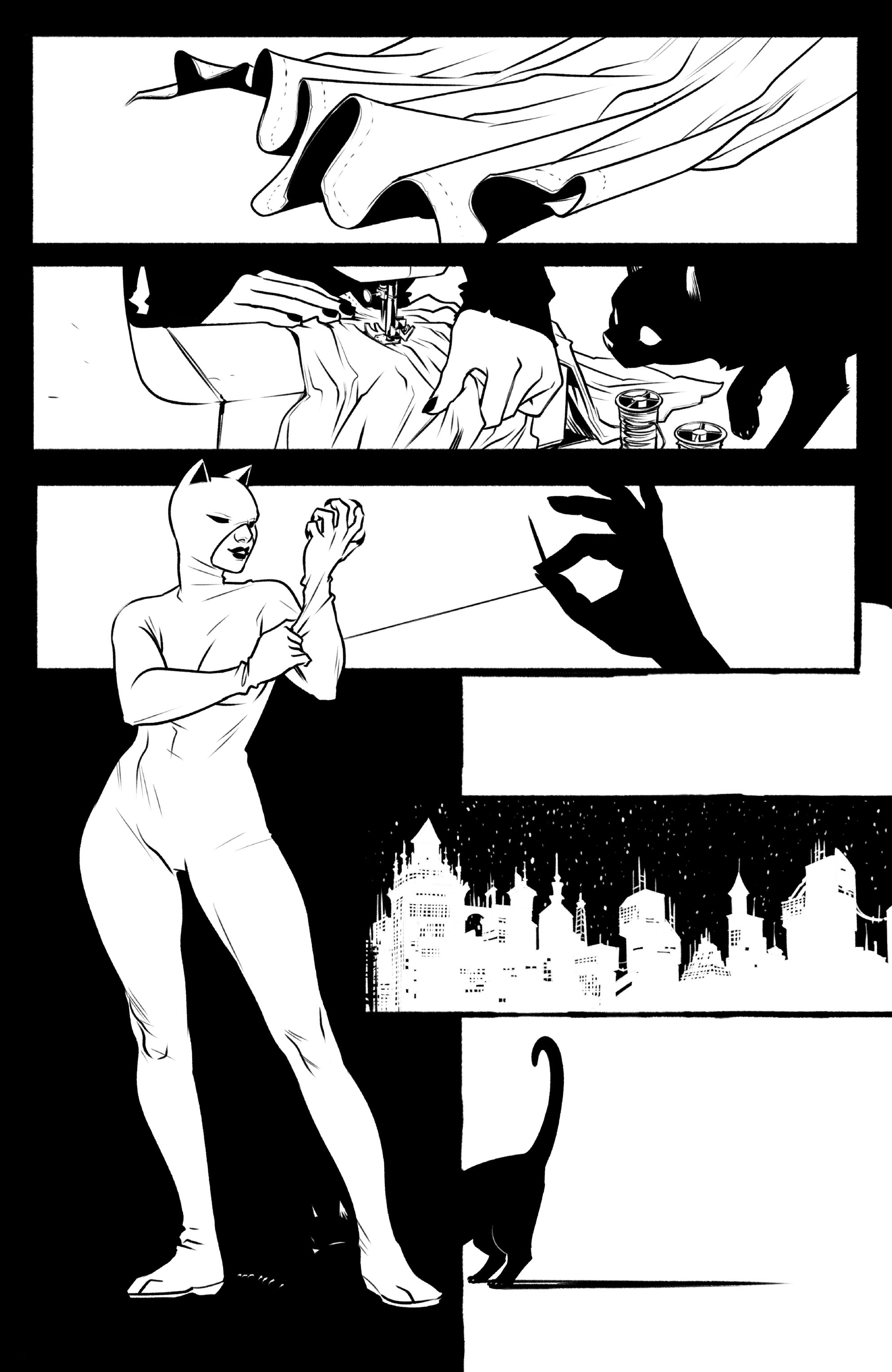 Read online Batman Black & White comic -  Issue #2 - 20