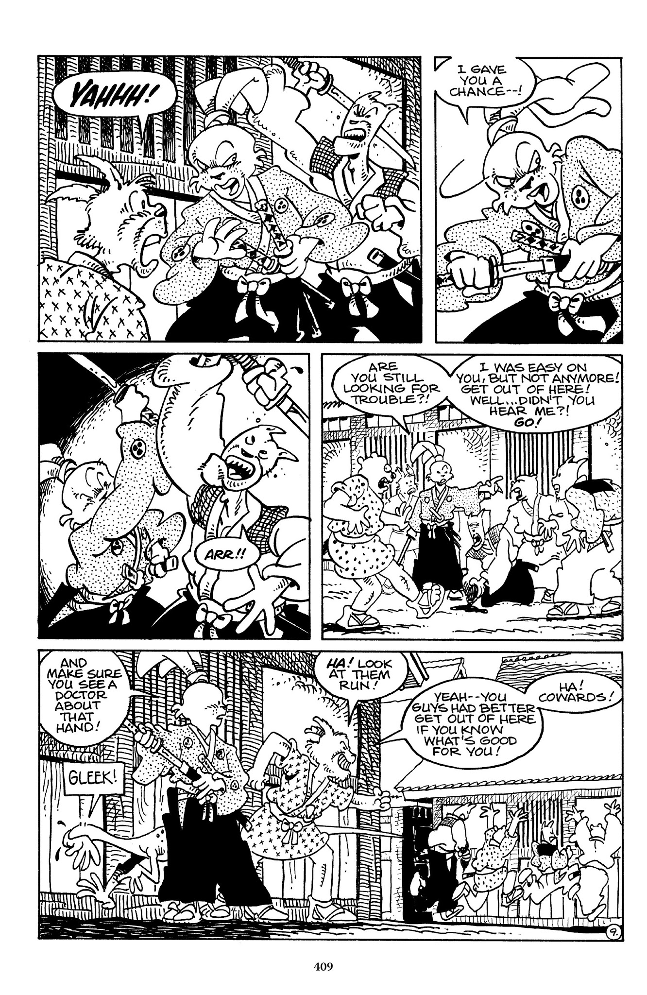 Read online The Usagi Yojimbo Saga comic -  Issue # TPB 3 - 405