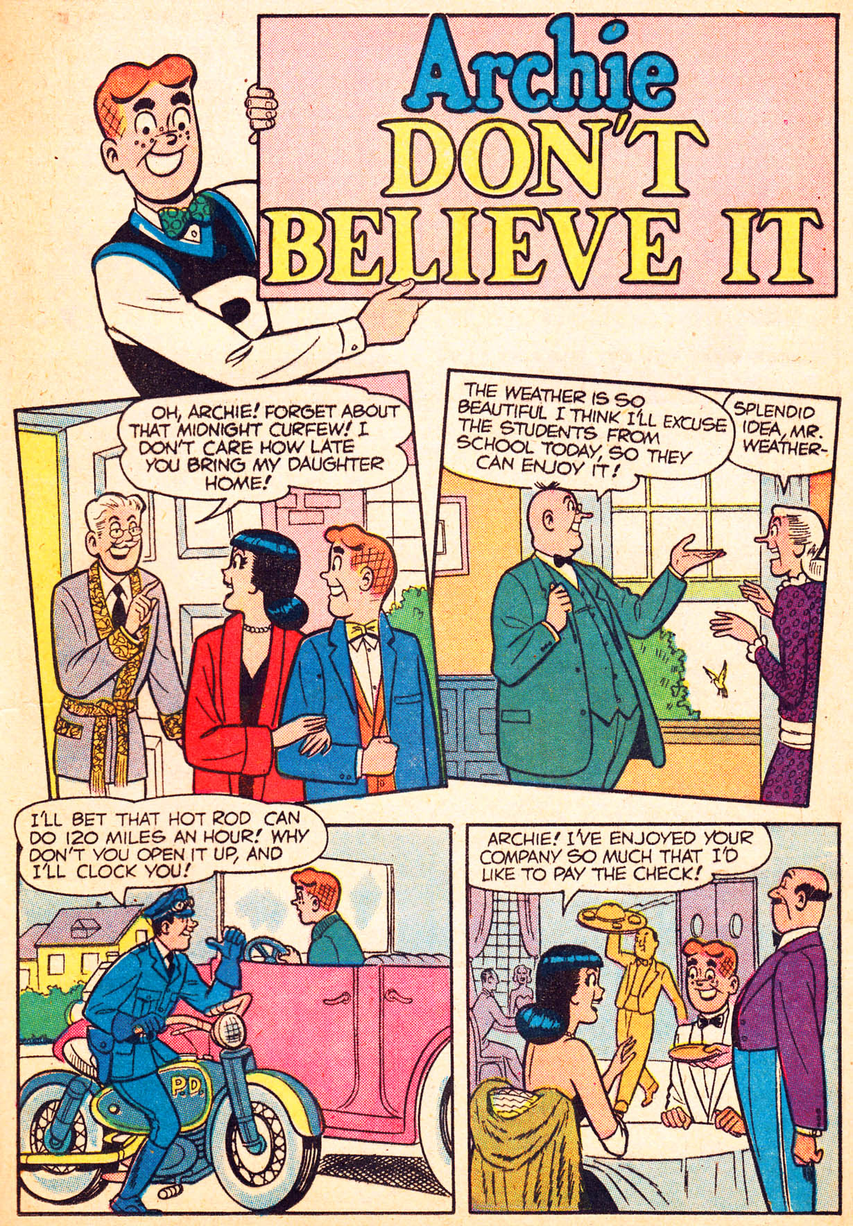 Read online Archie's Joke Book Magazine comic -  Issue #50 - 29