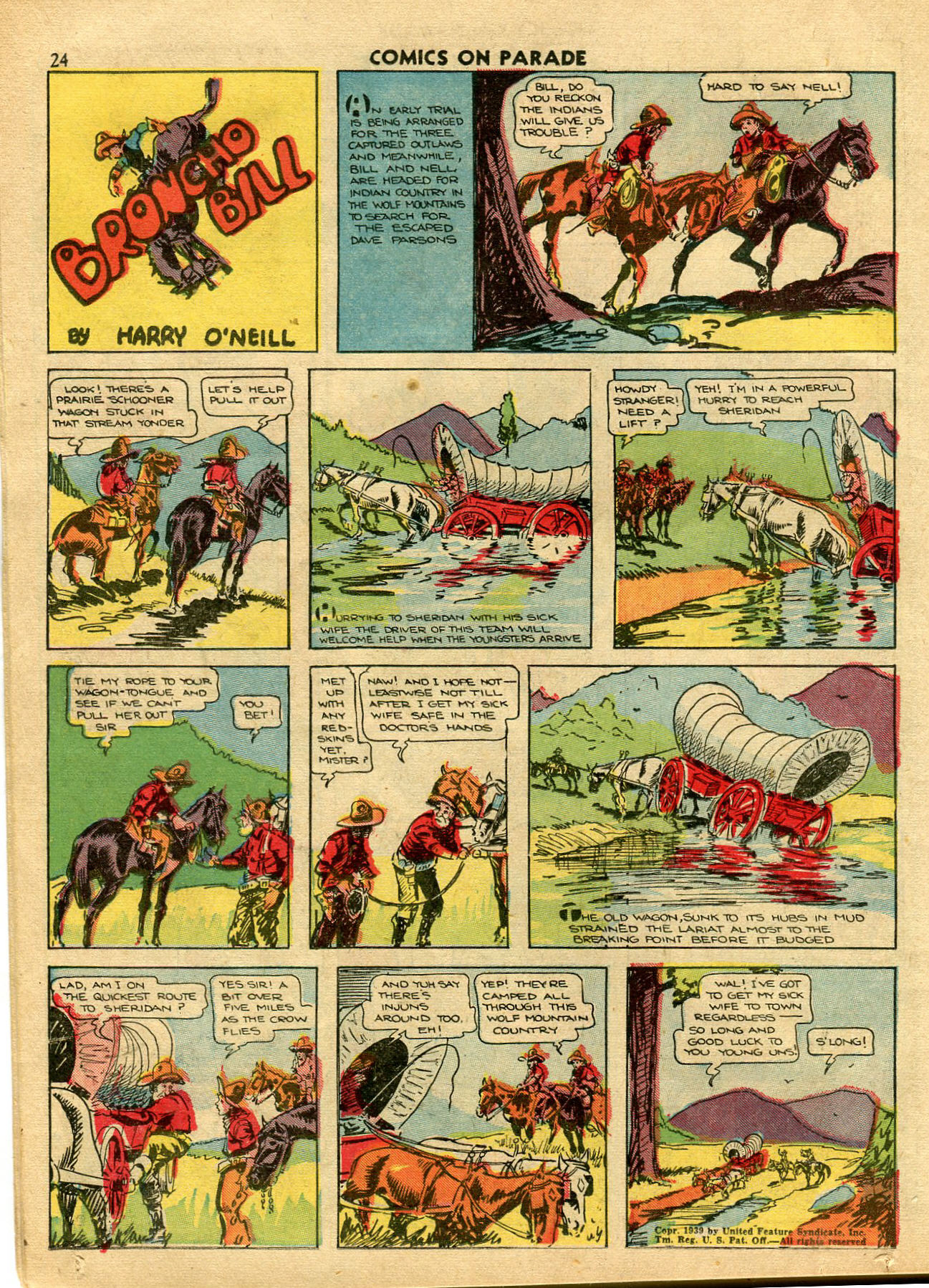 Read online Comics on Parade comic -  Issue #12 - 25
