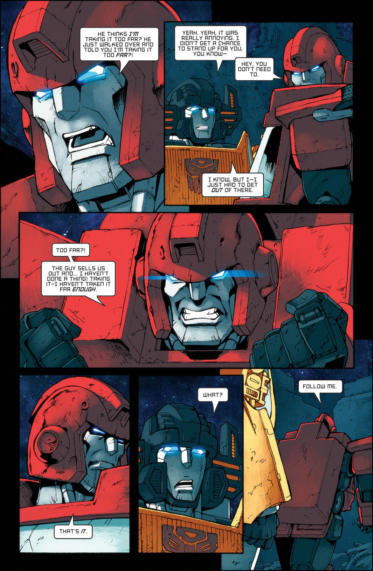 Read online The Transformers: All Hail Megatron comic -  Issue #7 - 22