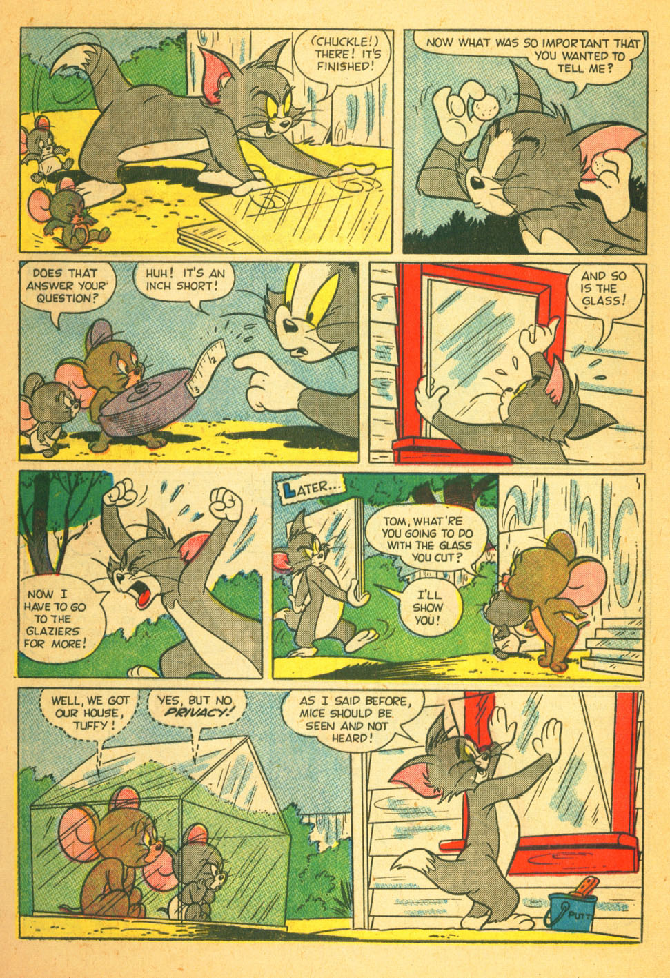 Read online Tom & Jerry Comics comic -  Issue #157 - 12