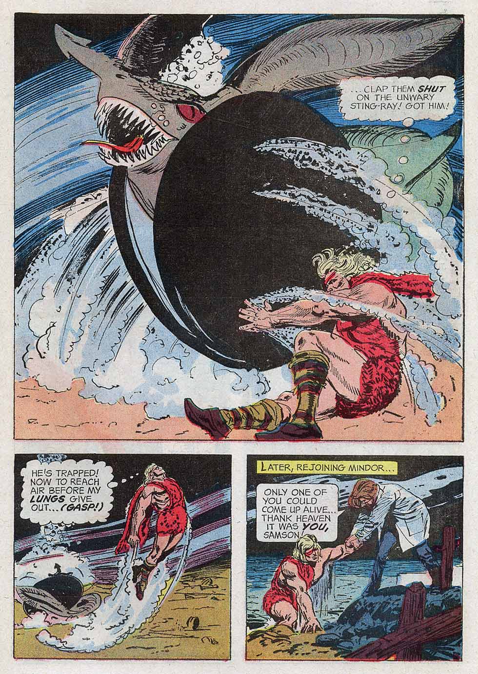 Read online Mighty Samson (1964) comic -  Issue #12 - 23