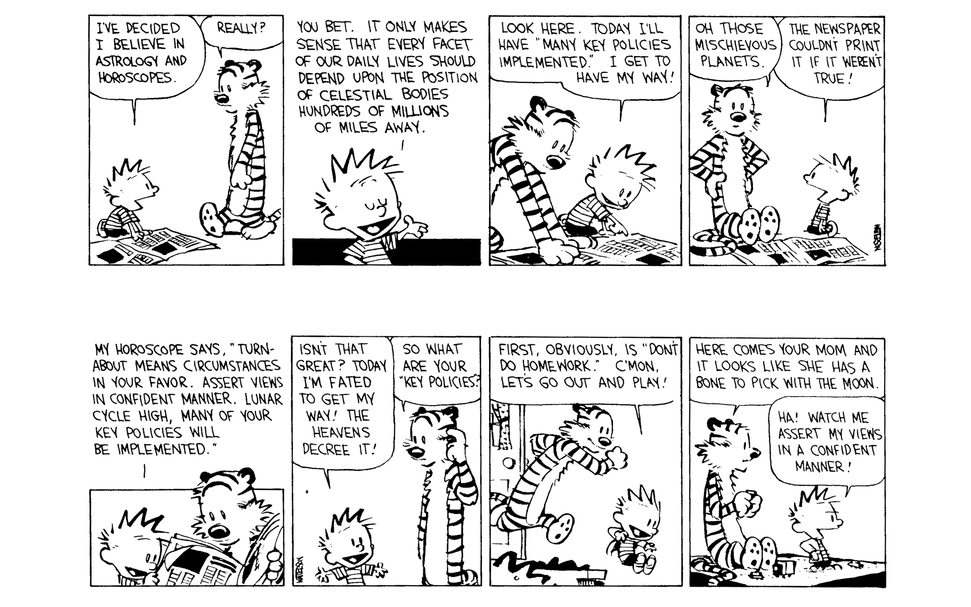 Read online Calvin and Hobbes comic -  Issue #8 - 57