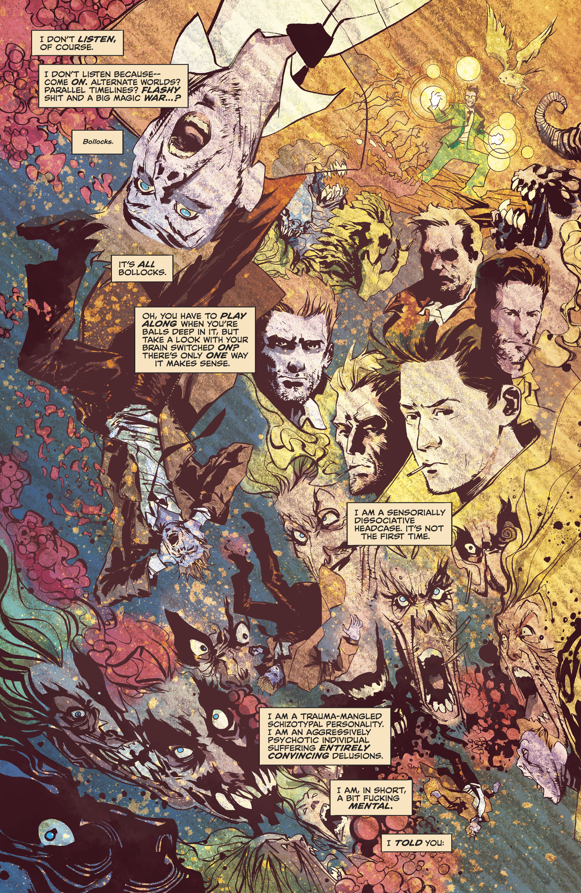 Read online The Sandman Universe Presents: Hellblazer comic -  Issue # Full - 16