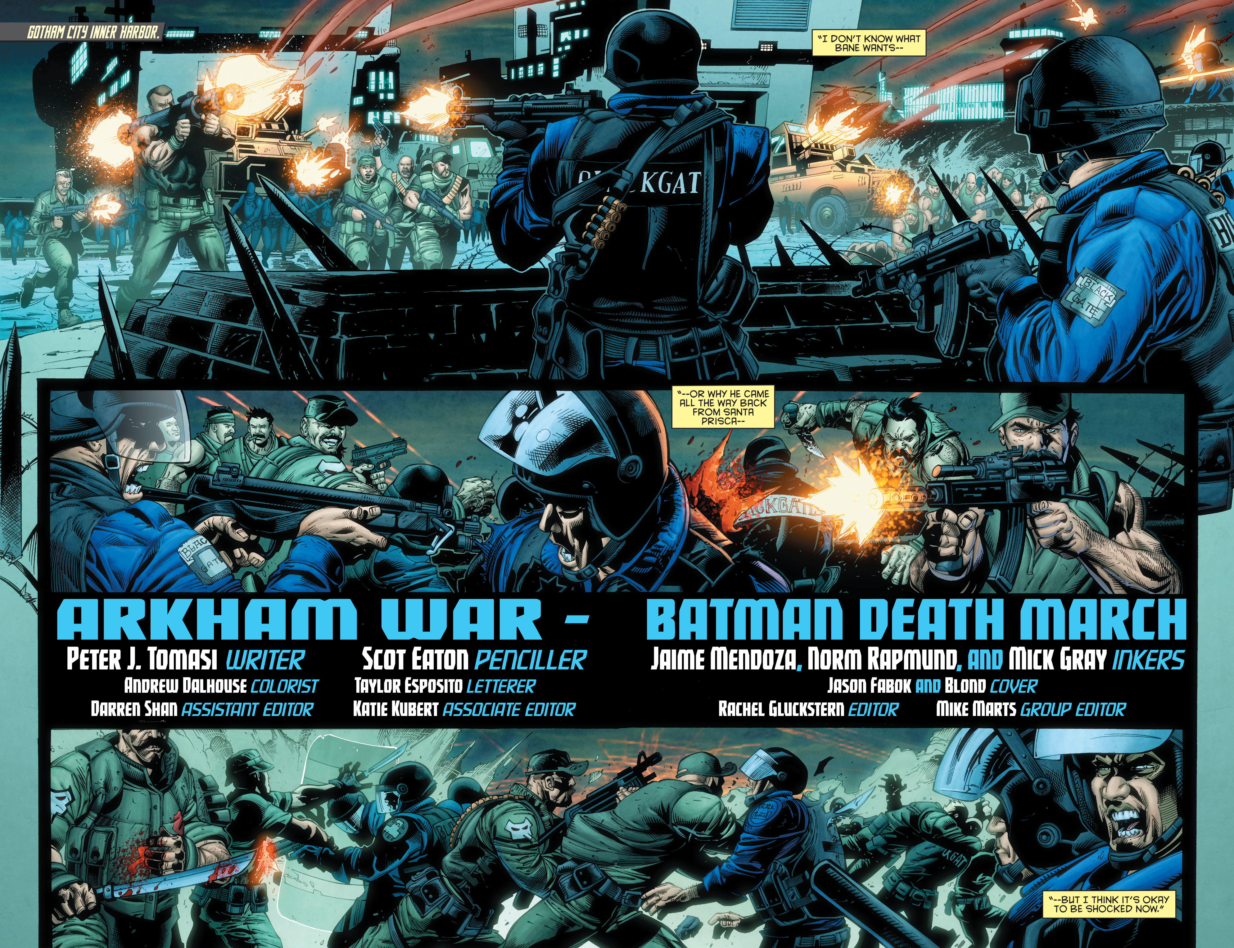 Read online Forever Evil: Arkham War comic -  Issue #1 - 5