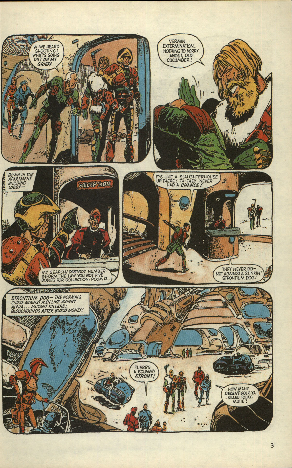 Read online Strontium Dog comic -  Issue #9 - 5