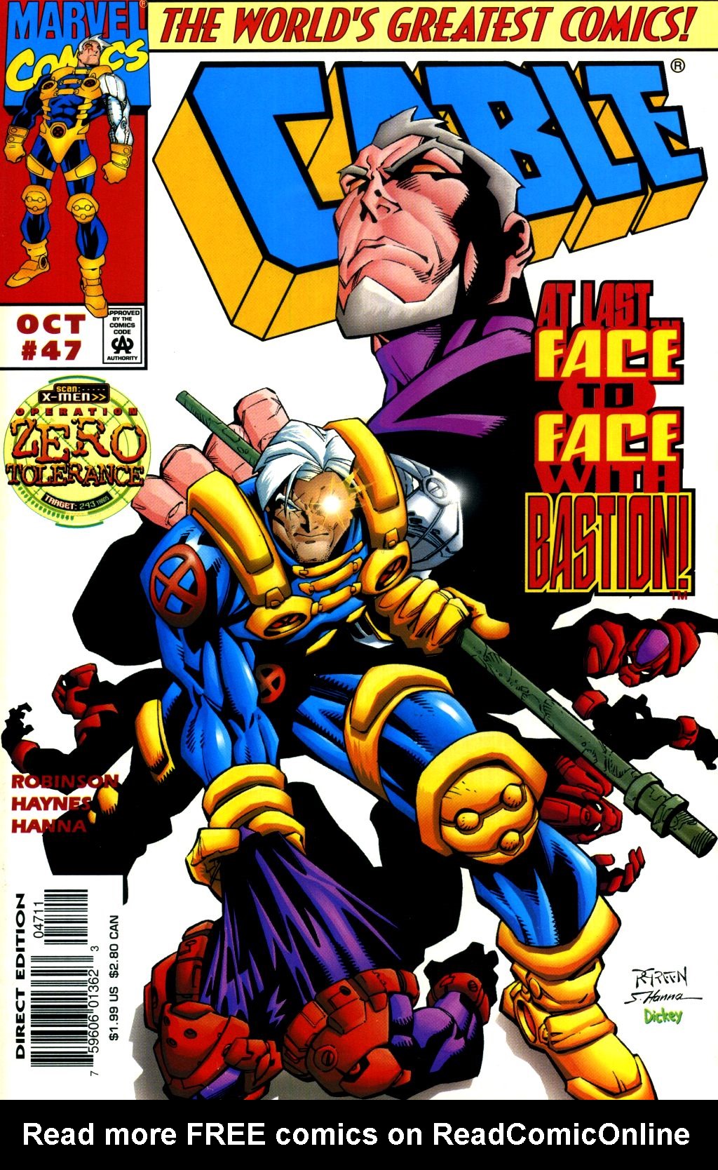 Read online Cable (1993) comic -  Issue #47 - 1